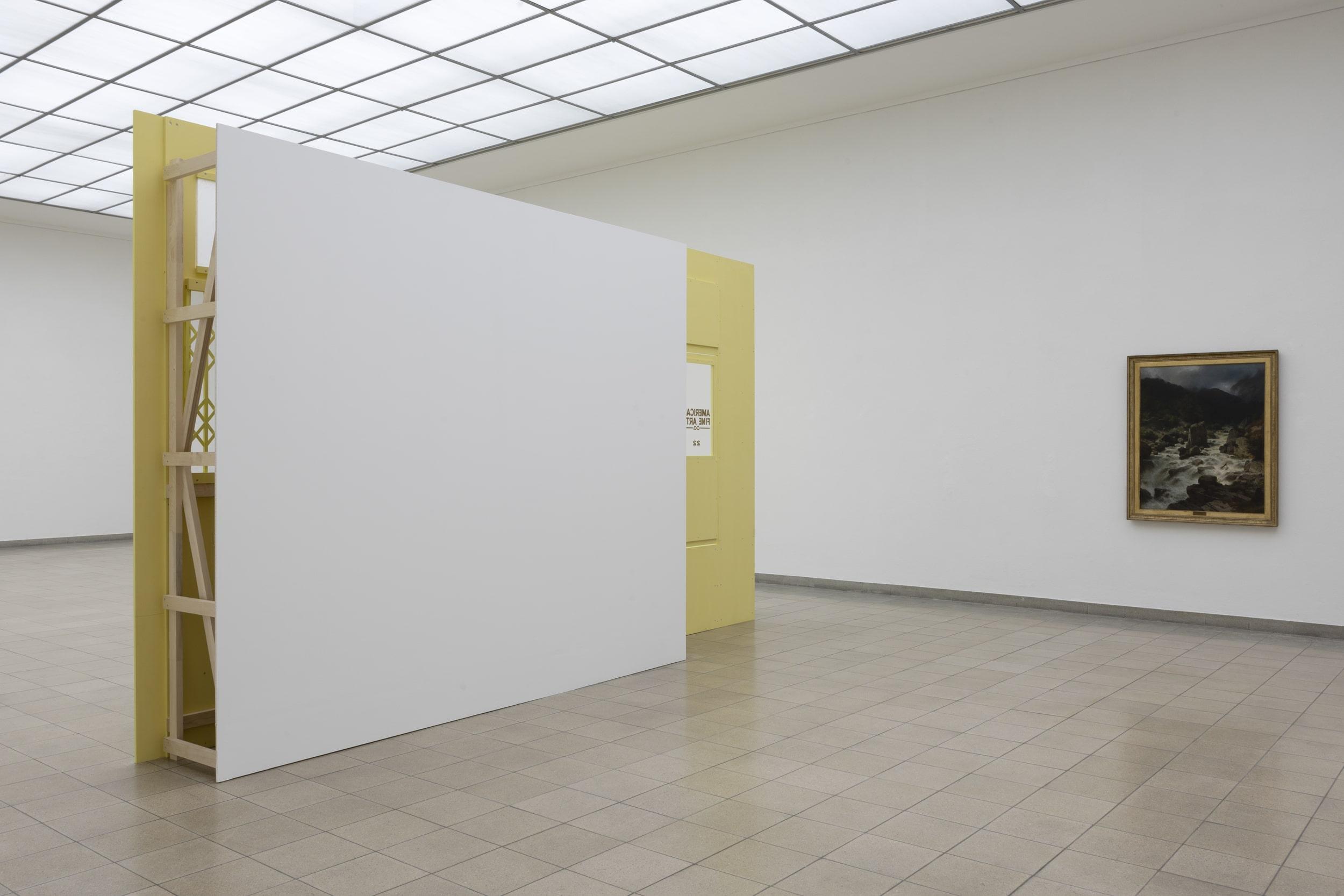 Megan Francis Sullivan, "Wolkenstudie", installation view, Kunsthaus Glarus, 2024