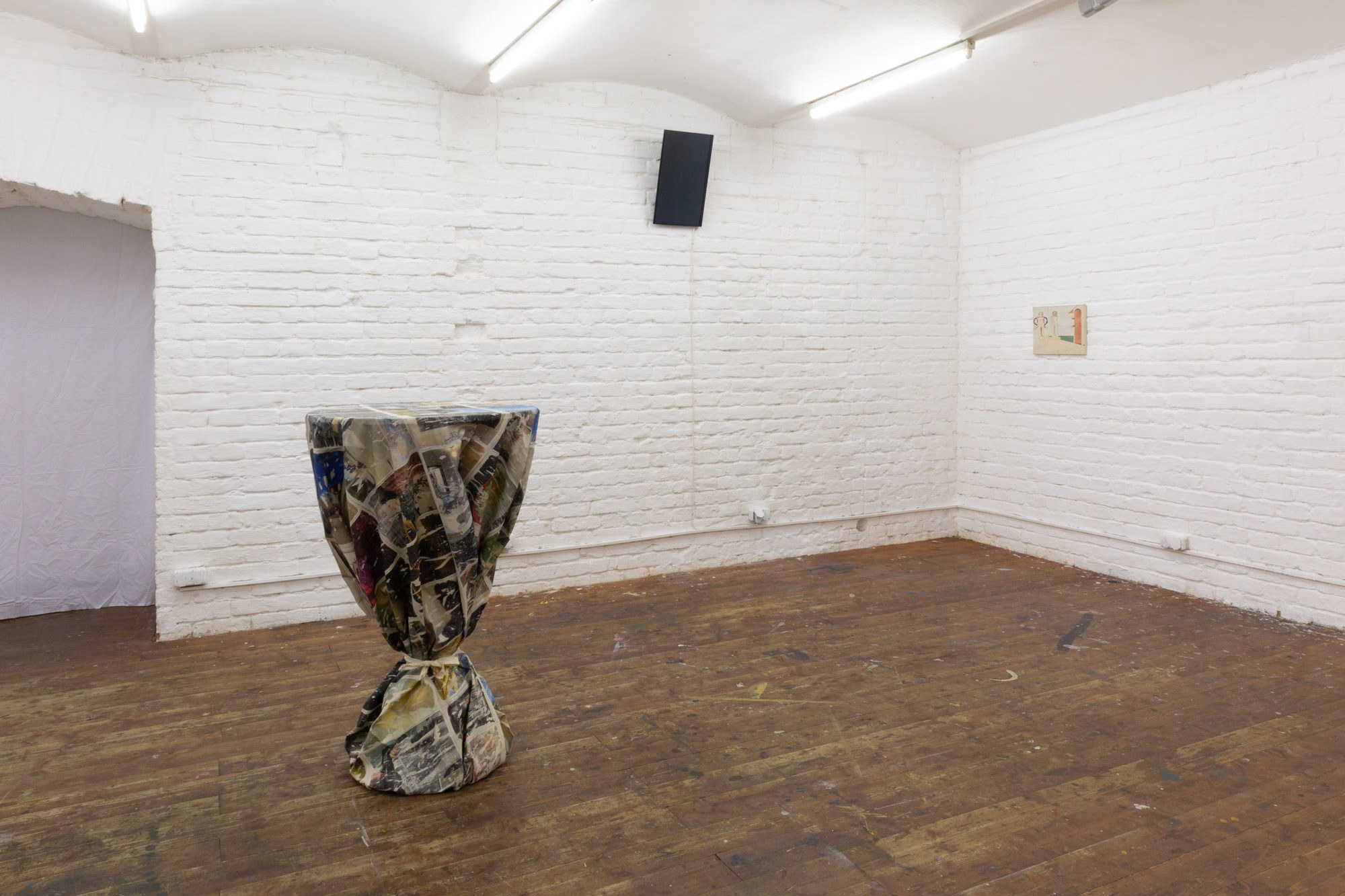 Exhibition view, Station Konsolidation: Echozelle, Raphael Haider & Adrian Hazi, 2024