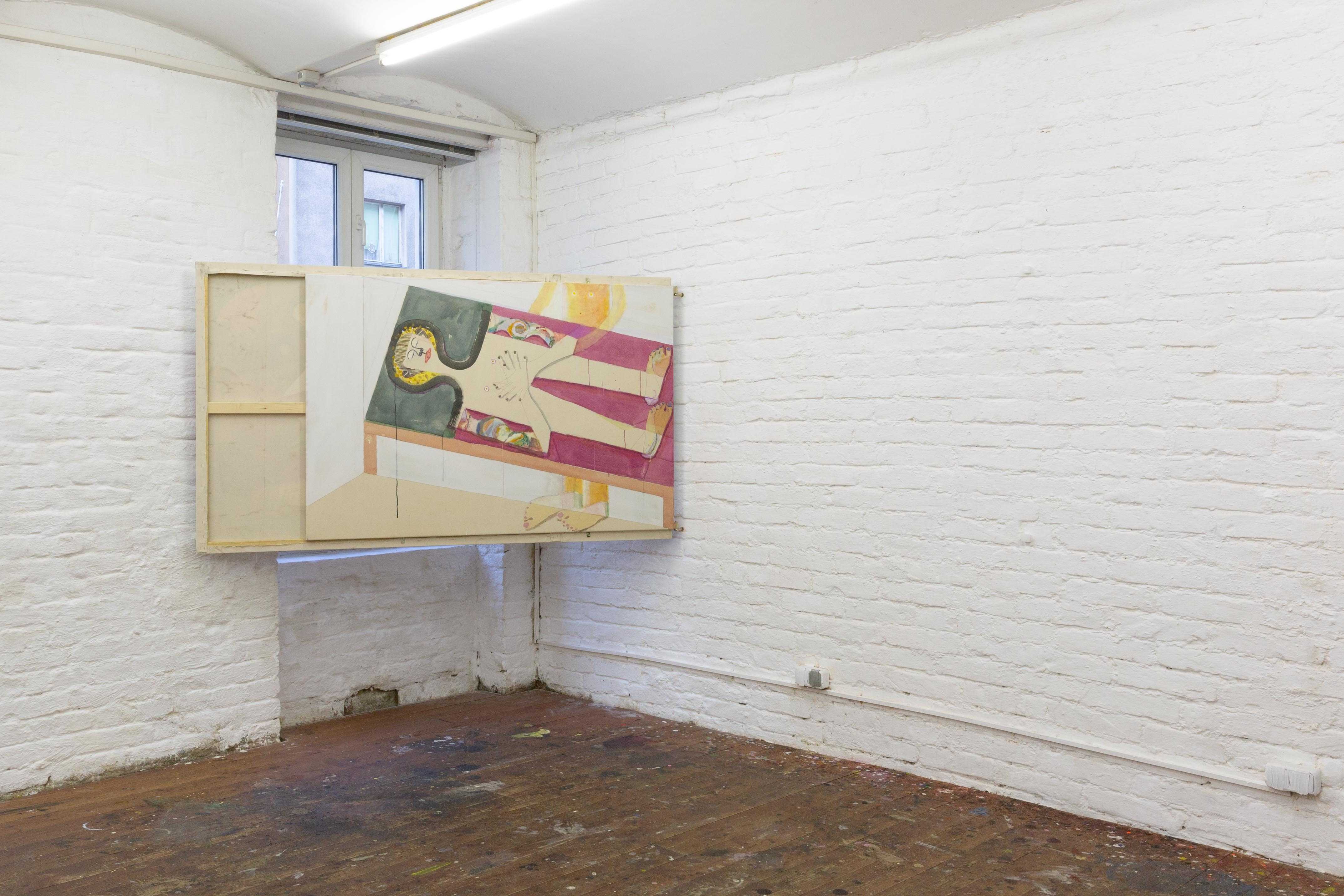 Exhibition view, Station Konsolidation: Echozelle, Raphael Haider & Adrian Hazi, 2024