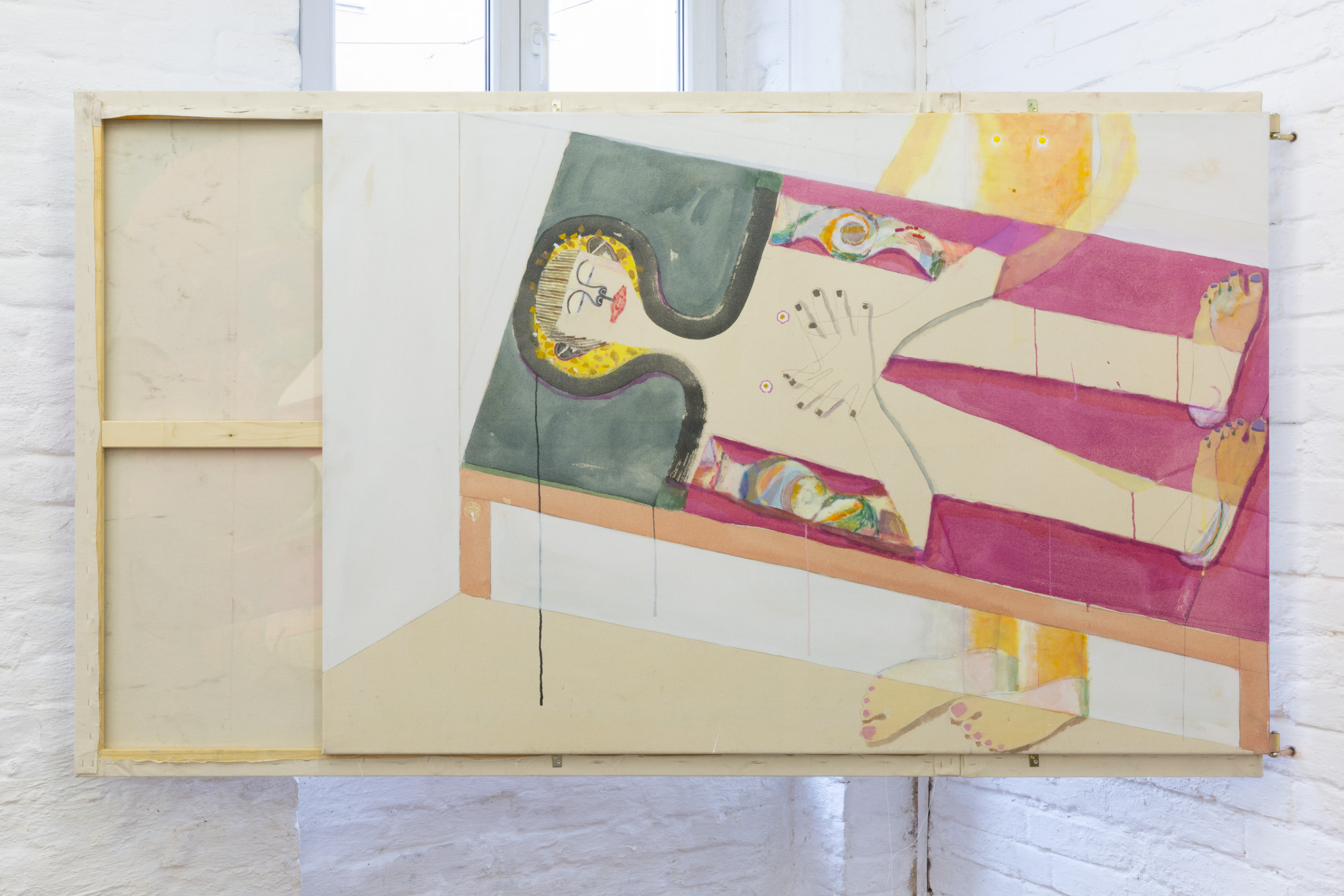 Adrian Hazi, Schlafendes Kind 74, 2024
