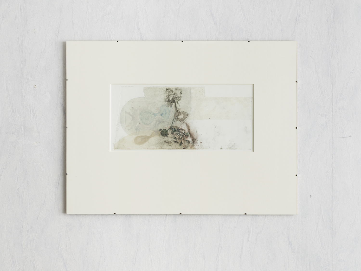 Jan Hüskes, Multinuss, 2021, multilayered gravure on paper, 60 x 80 cm (framed)