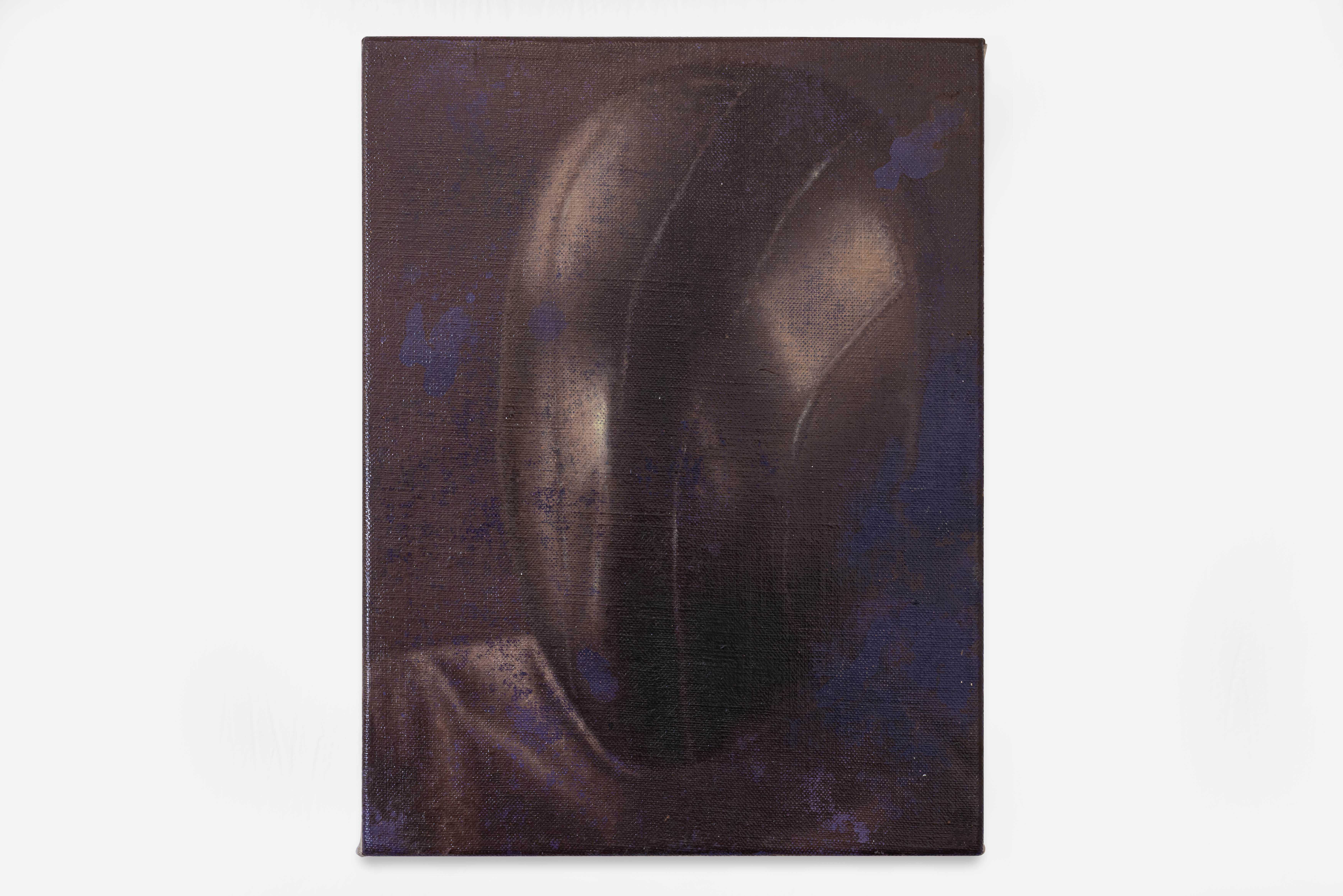 Johannes Bosisio, ‘Portrait Series L2401’ (oil on linen; 38.5 x 29.5 x 2.8 cm), 2024.