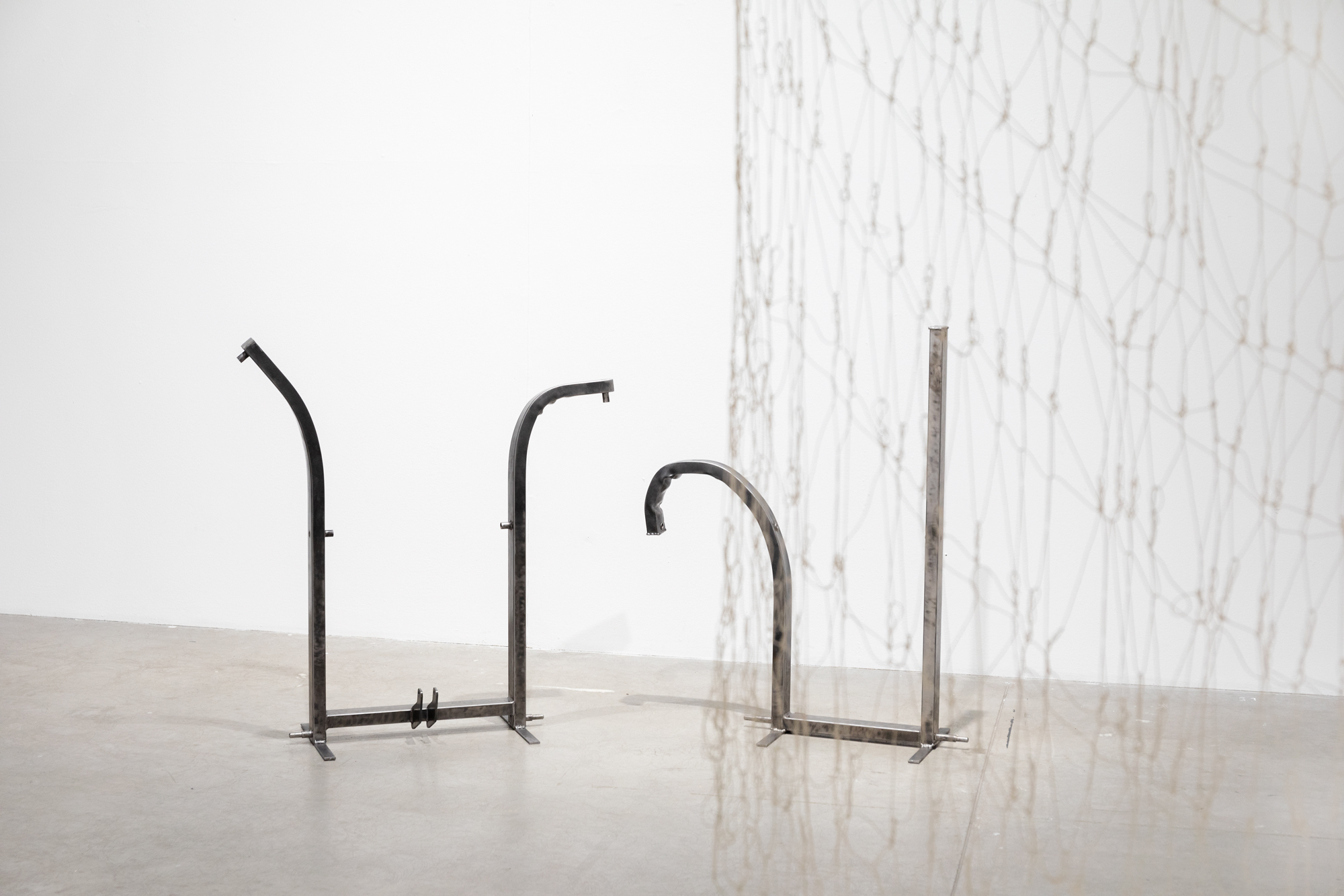 Frames, Scrap iron, 90 x 83 x 30