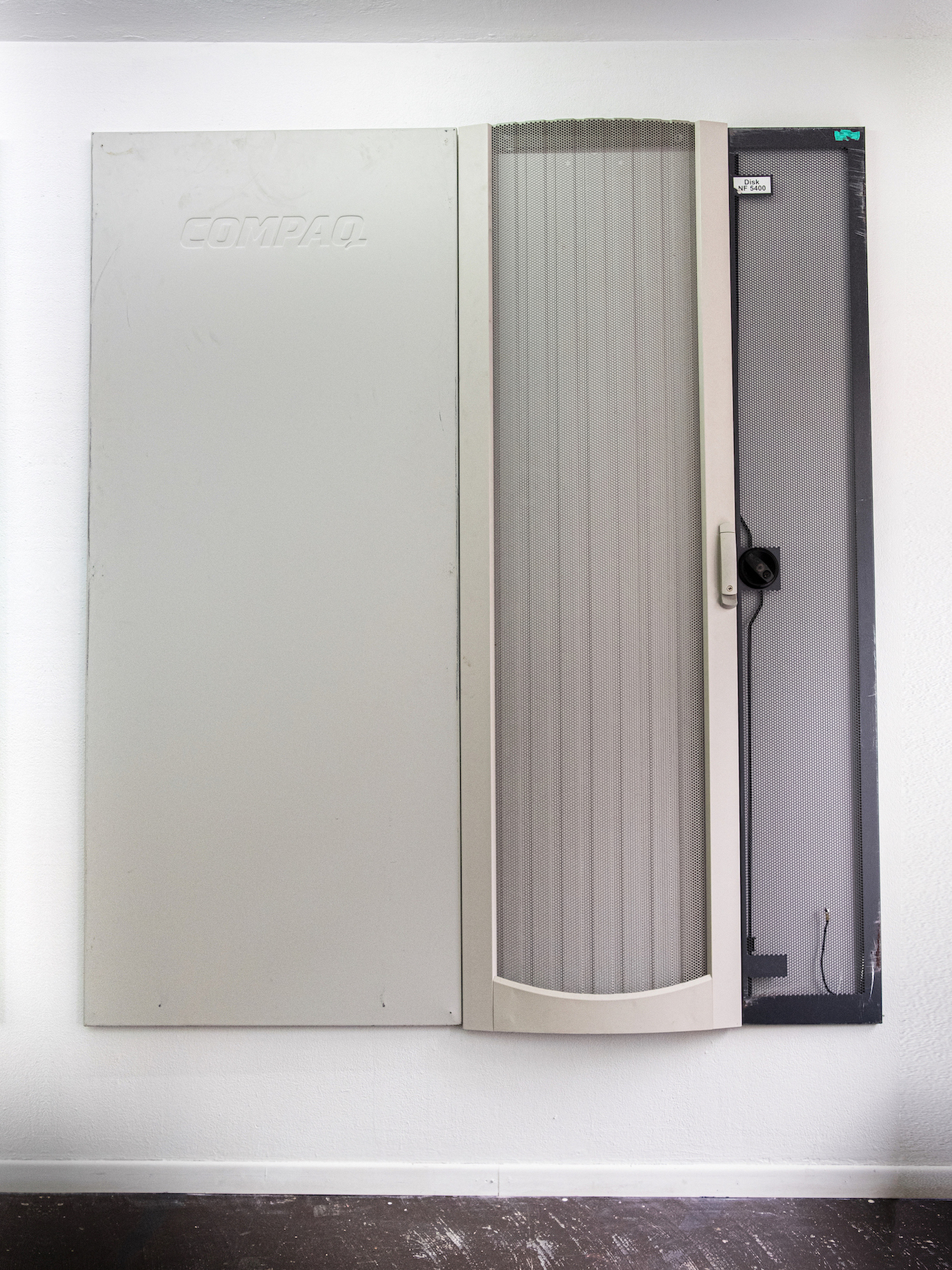 Always polite, 2024, Server racks, 196x172x8cm