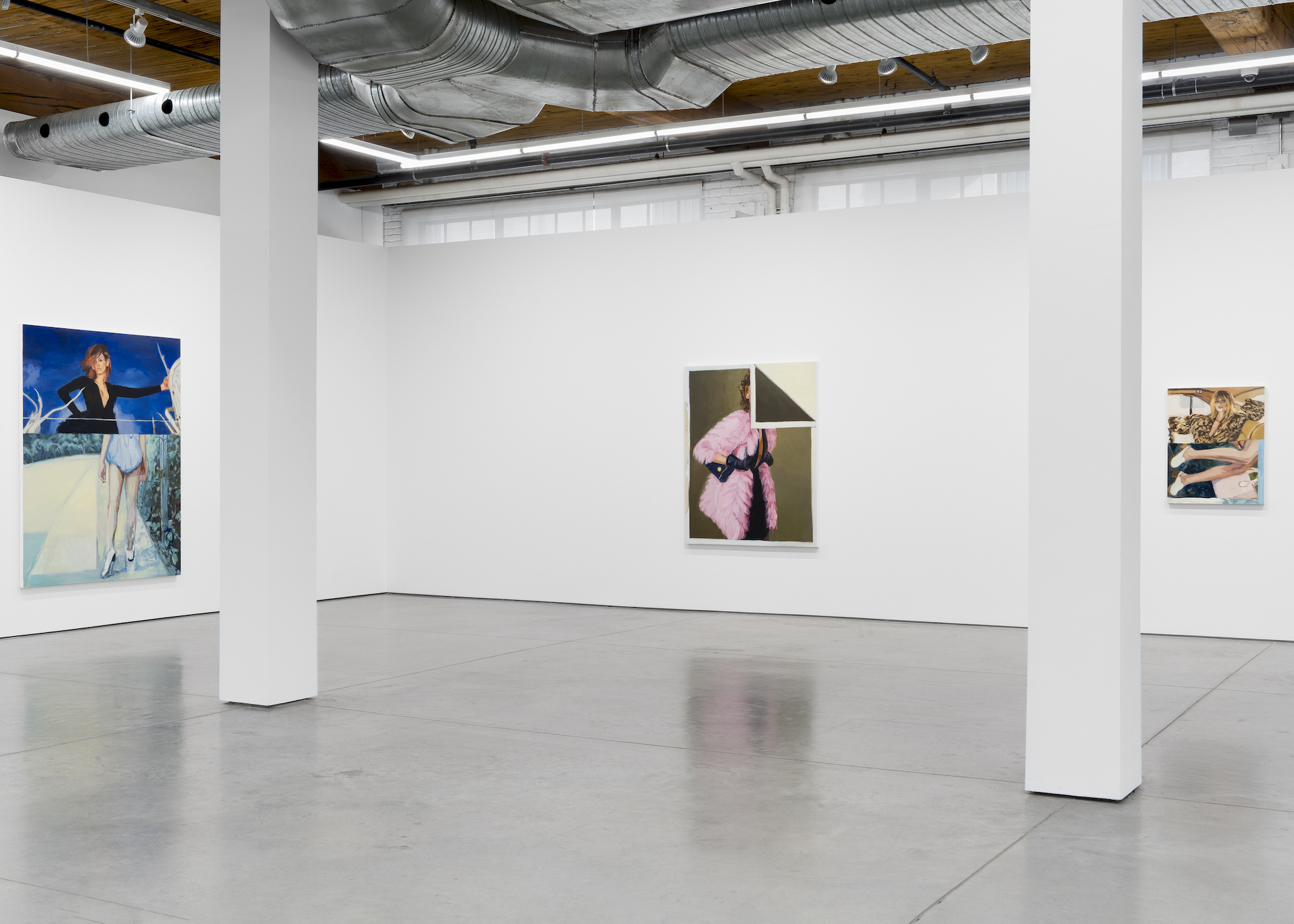 Janet Werner, Spiders and Snakes, 2024. Exhibition view, Bradley Ertaskiran, Montreal (Canada).