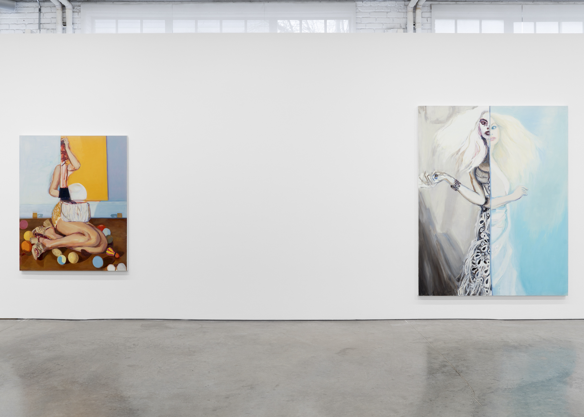 Janet Werner, Spiders and Snakes, 2024. Exhibition view, Bradley Ertaskiran, Montreal (Canada).