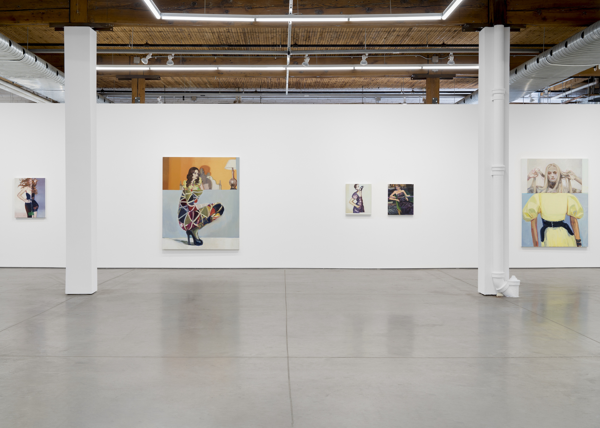 Janet Werner, Spiders and Snakes, 2024. Exhibition view, Bradley Ertaskiran, Montreal (Canada).