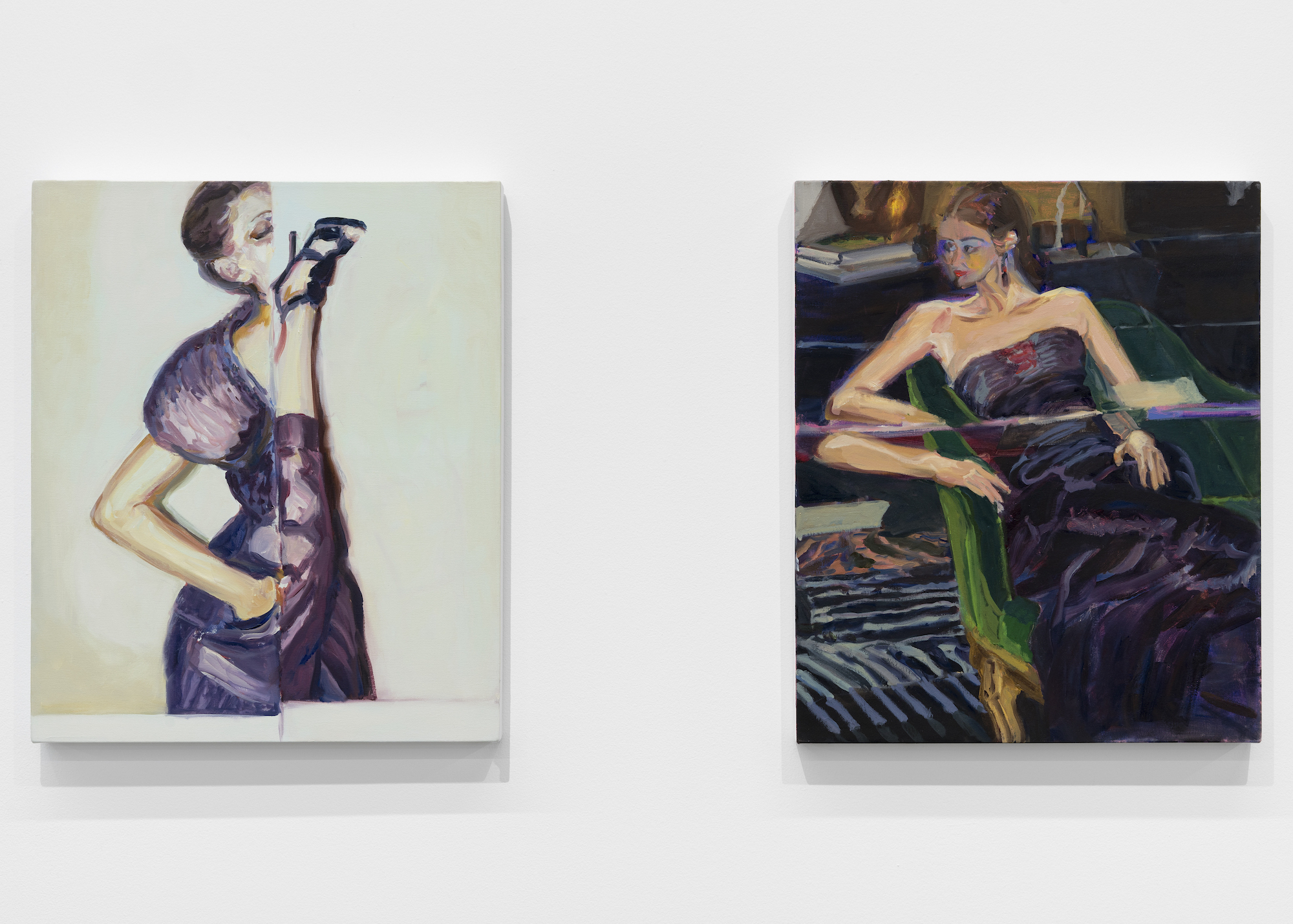 Janet Werner, Spiders and Snakes, 2024. Exhibition view, Bradley Ertaskiran, Montreal (Canada).