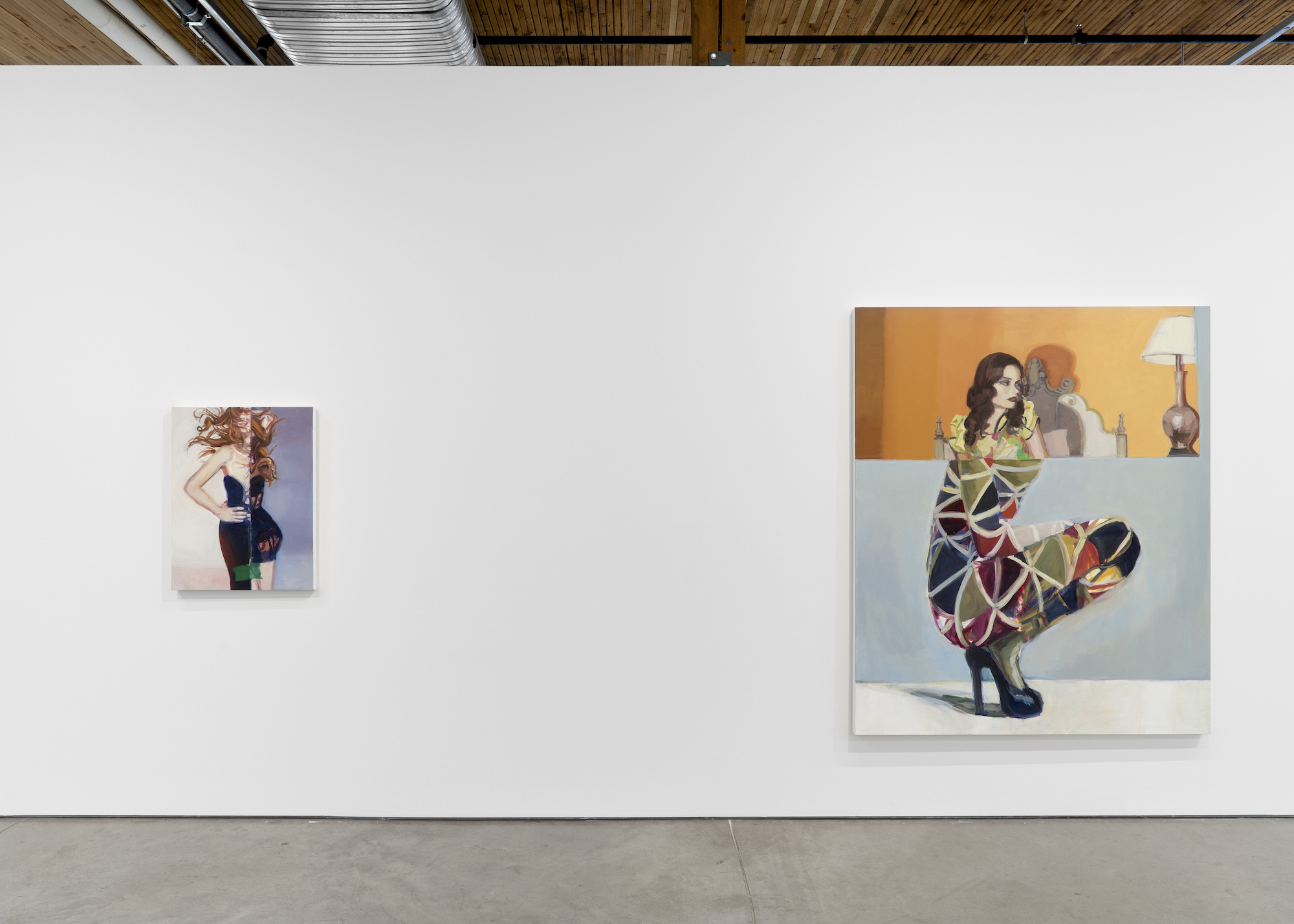 Janet Werner, Spiders and Snakes, 2024. Exhibition view, Bradley Ertaskiran, Montreal (Canada).