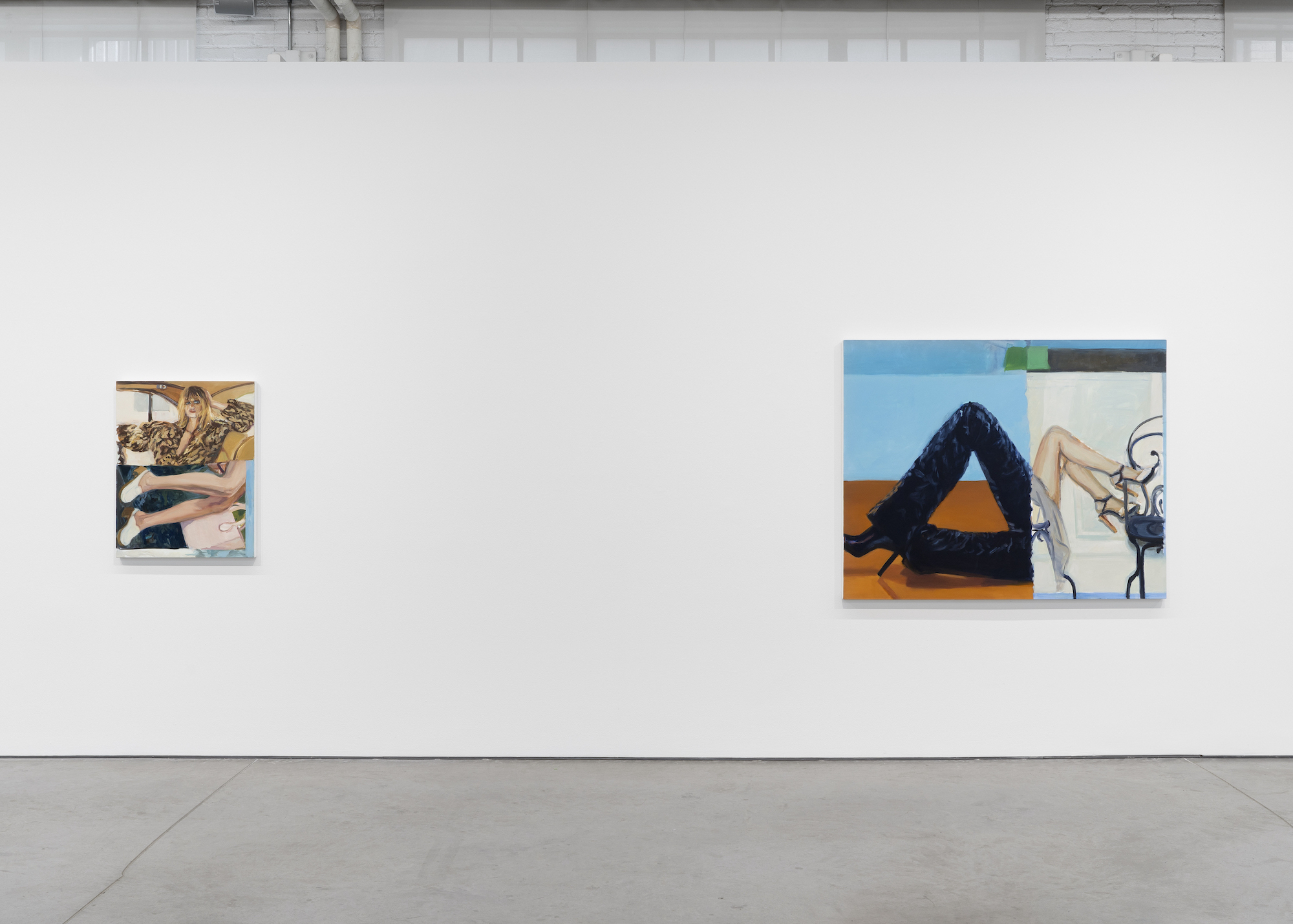 Janet Werner, Spiders and Snakes, 2024. Exhibition view, Bradley Ertaskiran, Montreal (Canada).