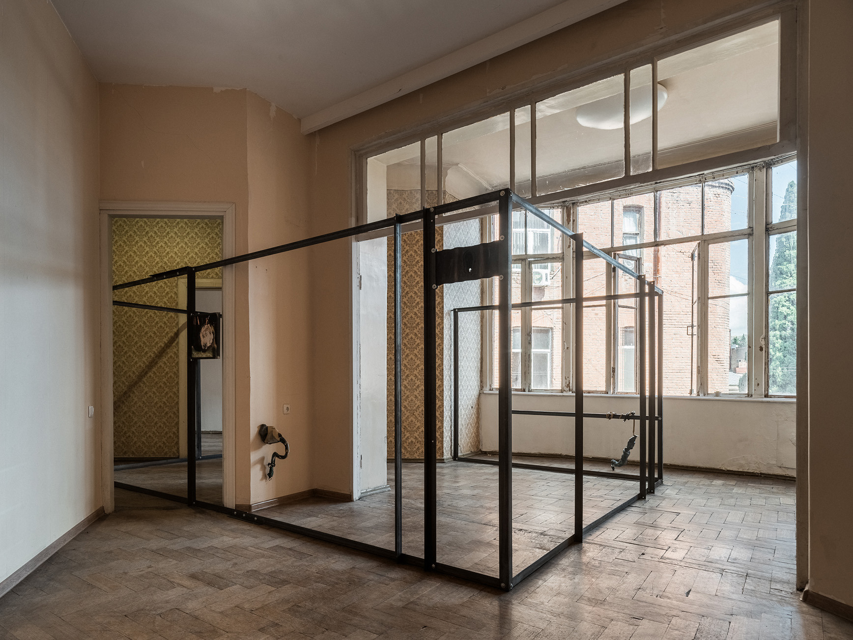 Installation view, SIXROOMFLAT, Tbilisi, 2024