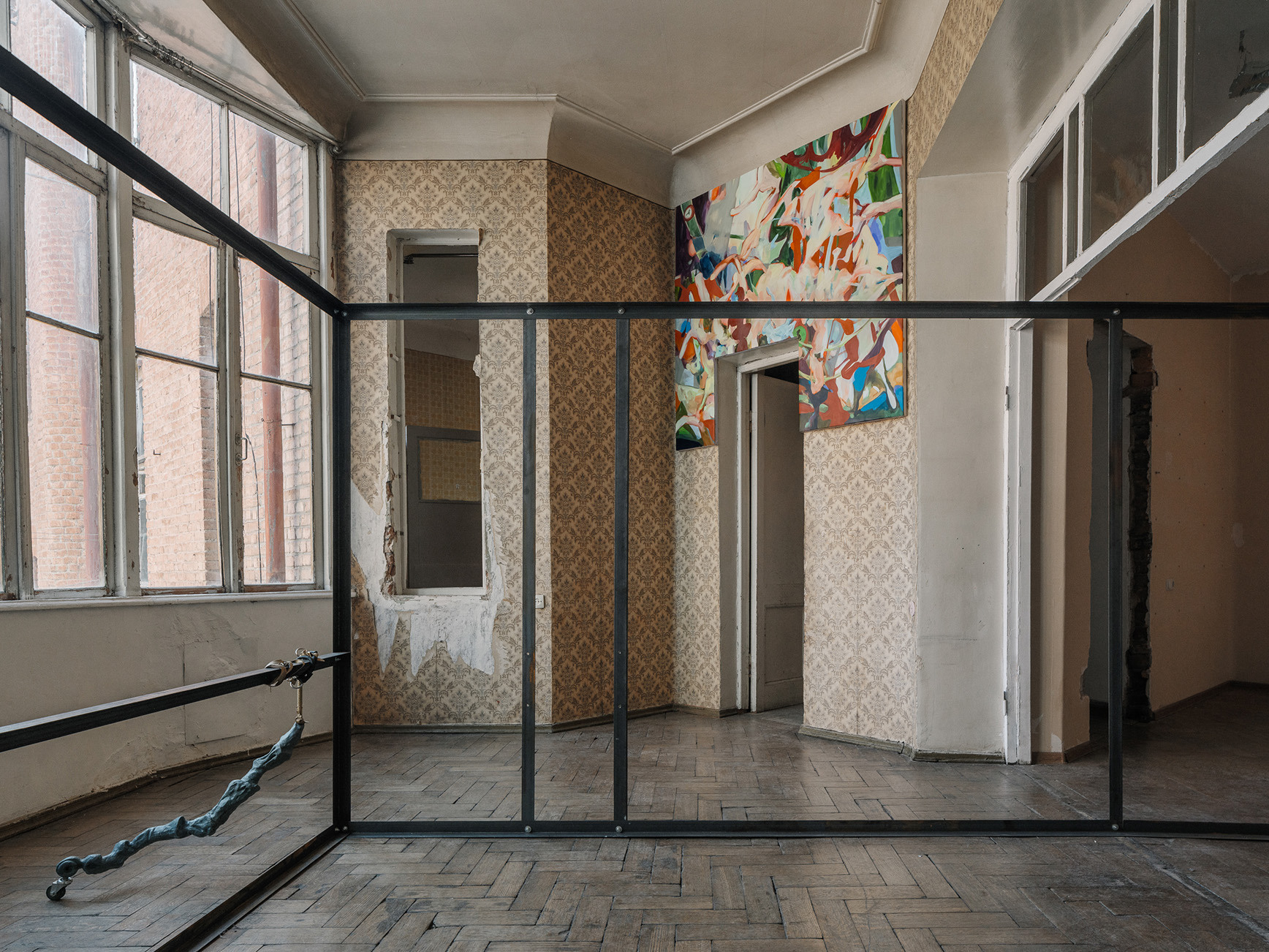 Installation view, SIXROOMFLAT, Tbilisi, 2024