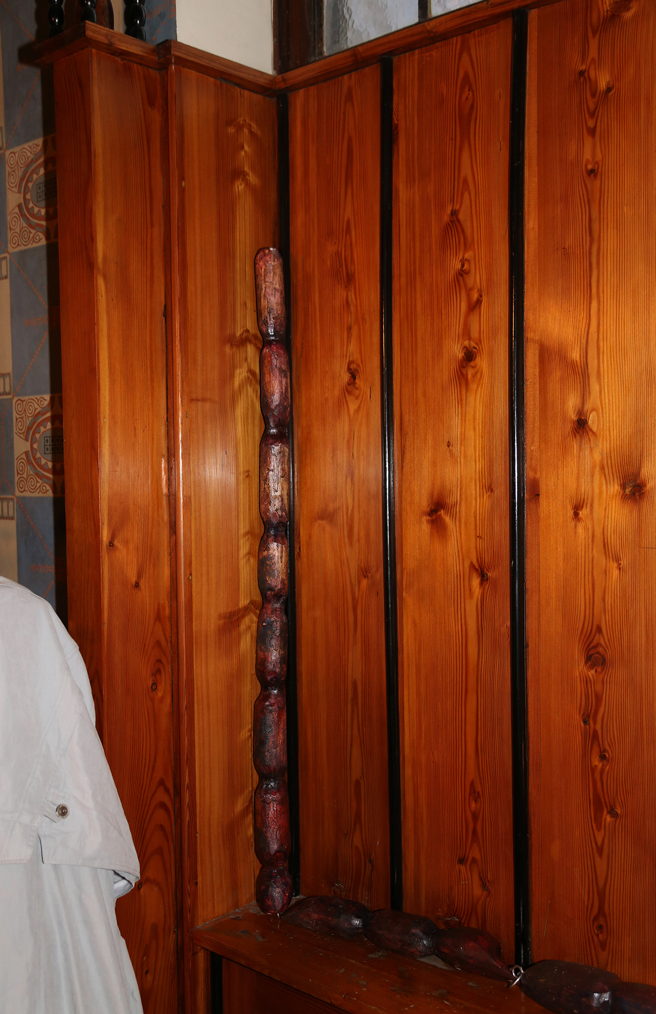 Adrian Altman, Untitled, wood, metal, oil, varnish, petroleum jelly, 2022