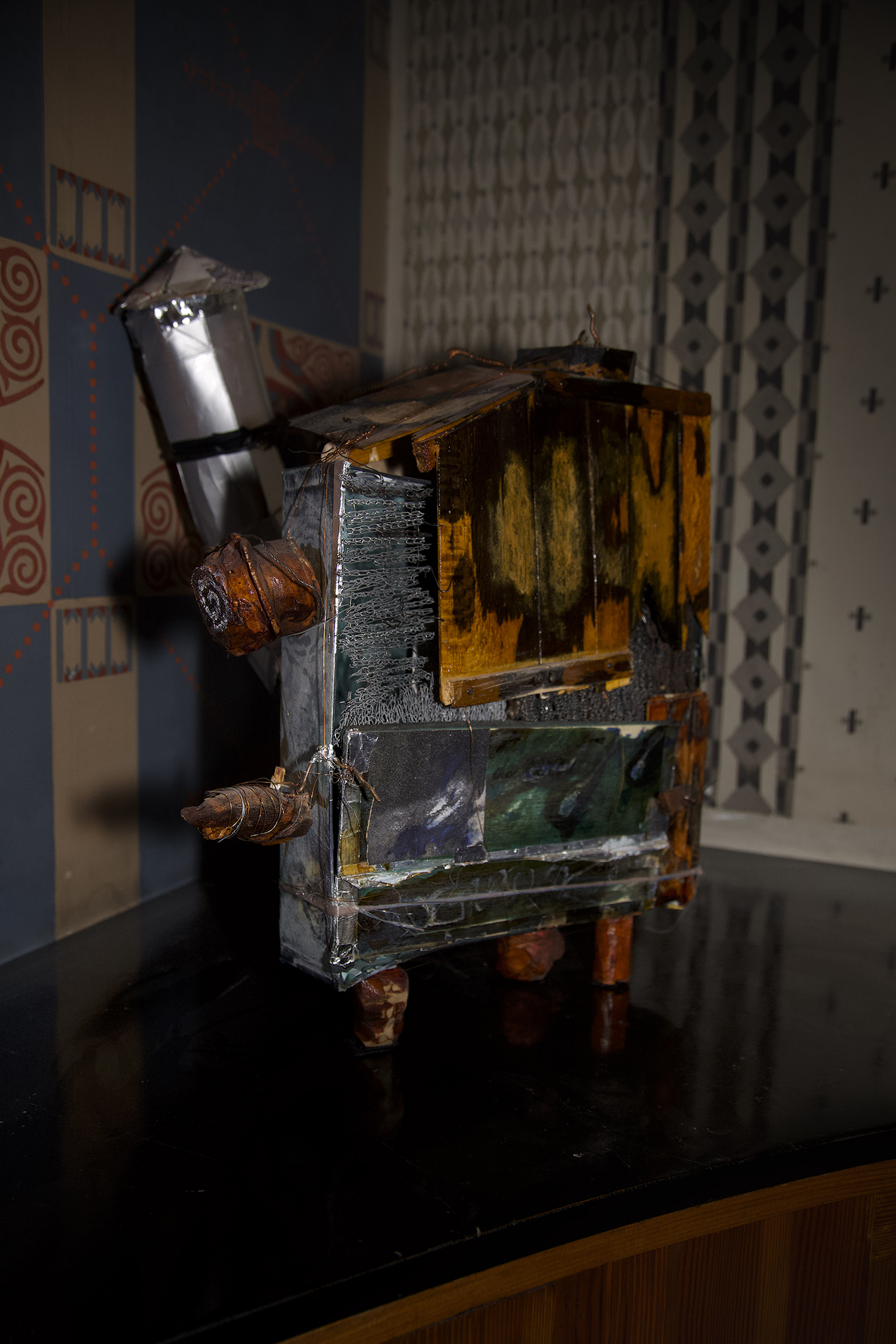 Jakub Hájek and František Hanousek, Carnival of the rabble: dissolved destinies, various dimensions, mixed media, 2022