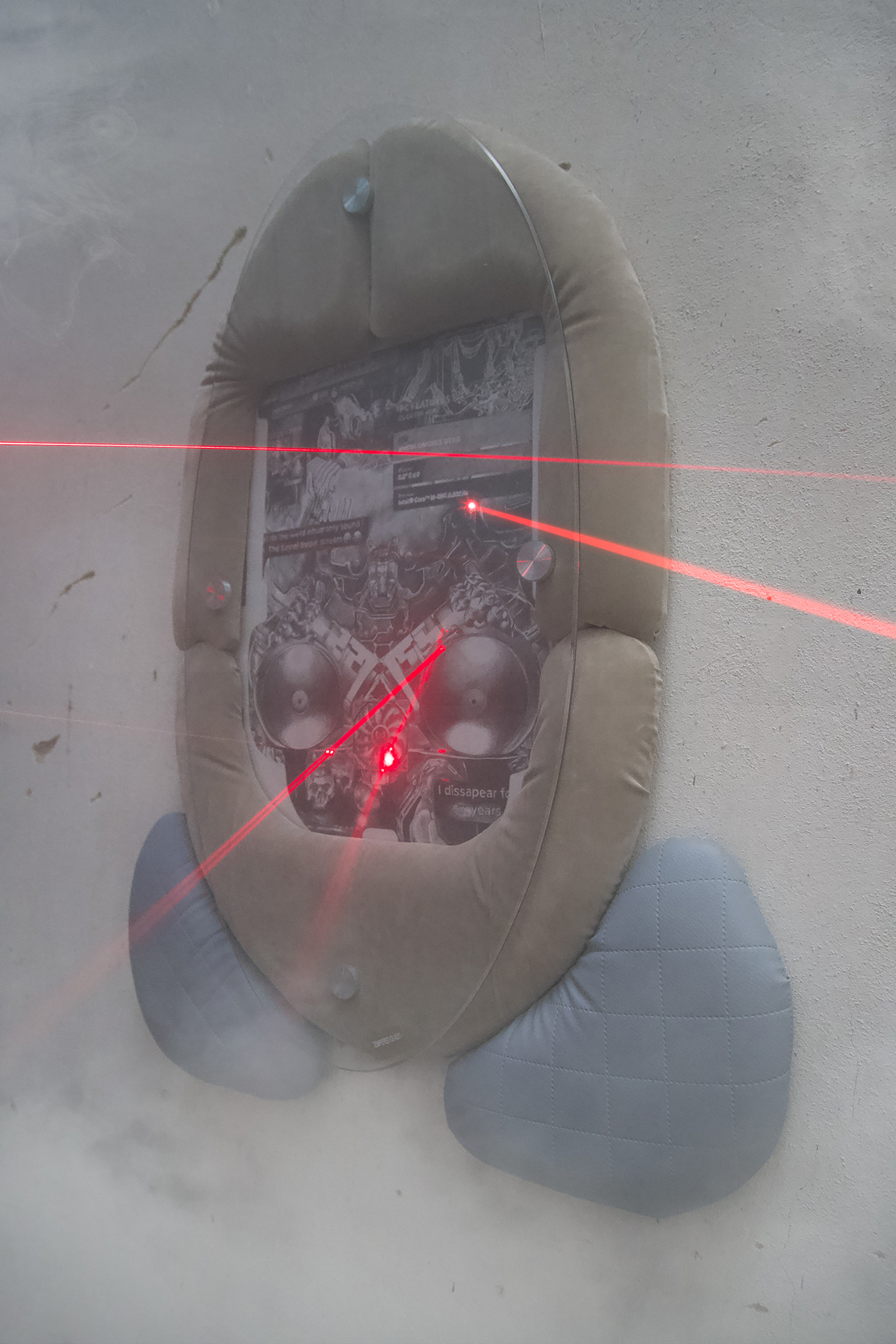 Olbram Pavlíček, Powerlocked@@@.softy€&254cheese, combinated technique, 2023