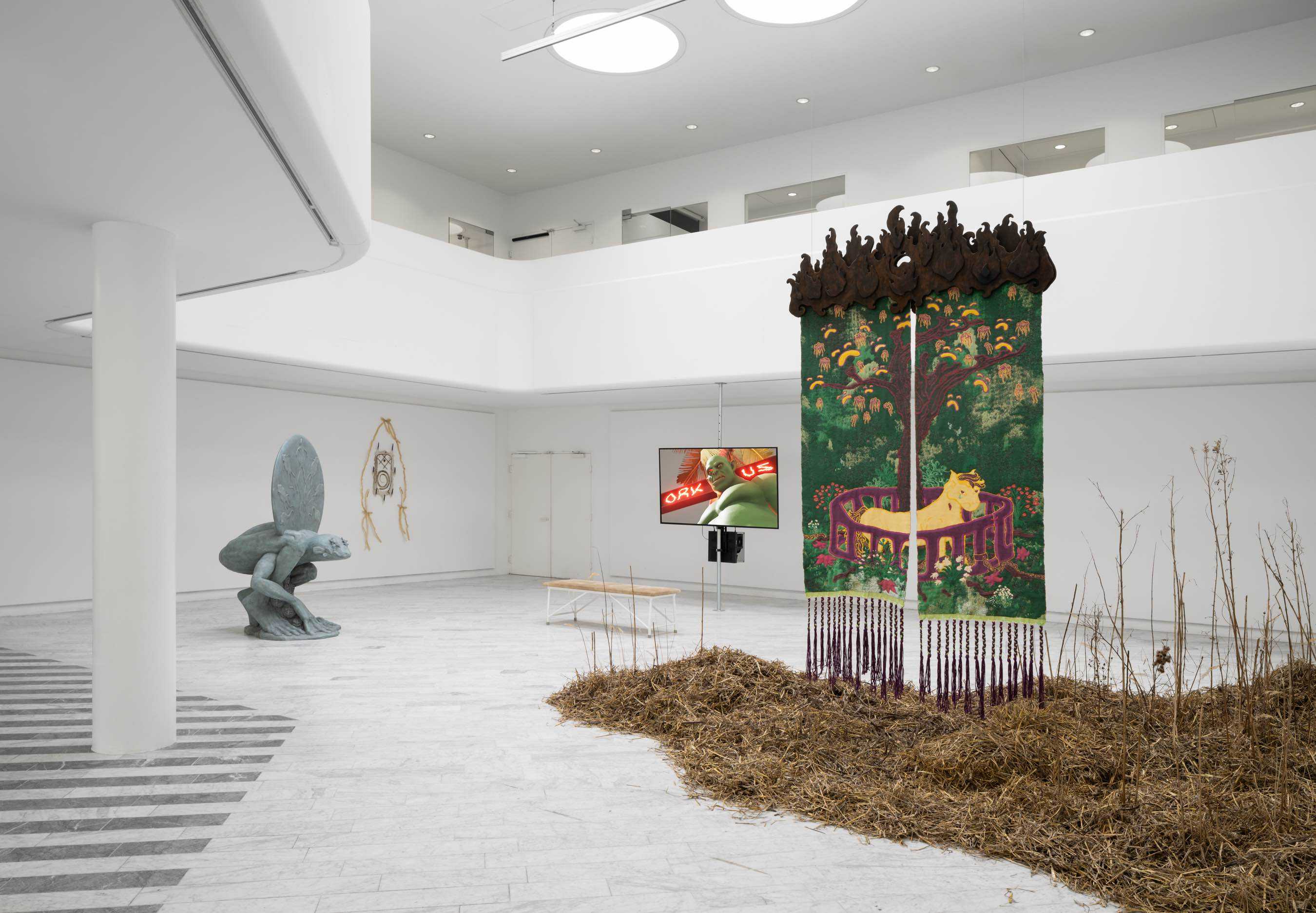 ECO-FAN, Frederik Exner, Ava Samii, Theo Triantafyllidis, Olivia Rode Hvass, Installation view, 2024