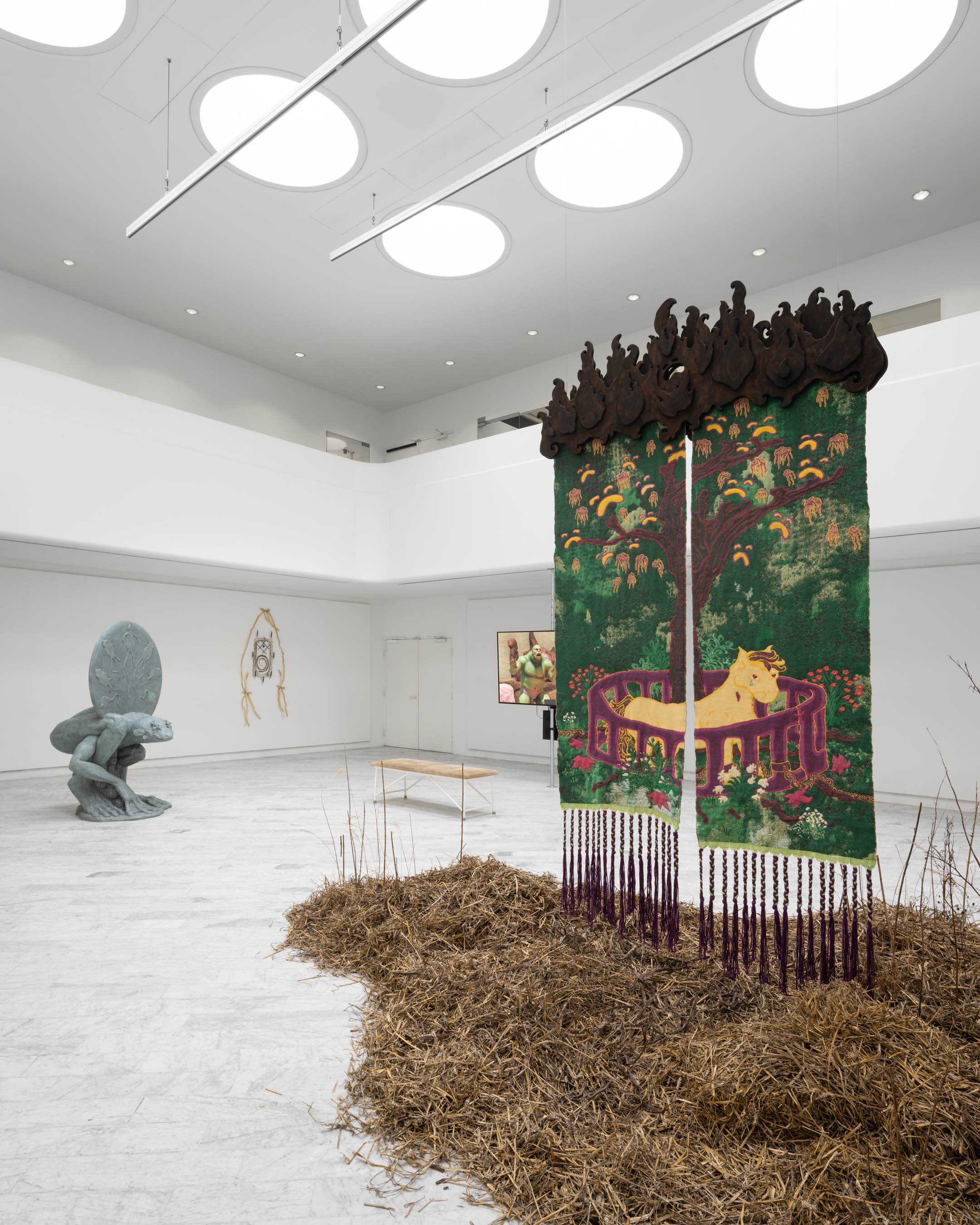 ECO-FAN, Frederik Exner, Ava Samii, Theo Triantafyllidis, Olivia Rode Hvass, Installation view, 2024