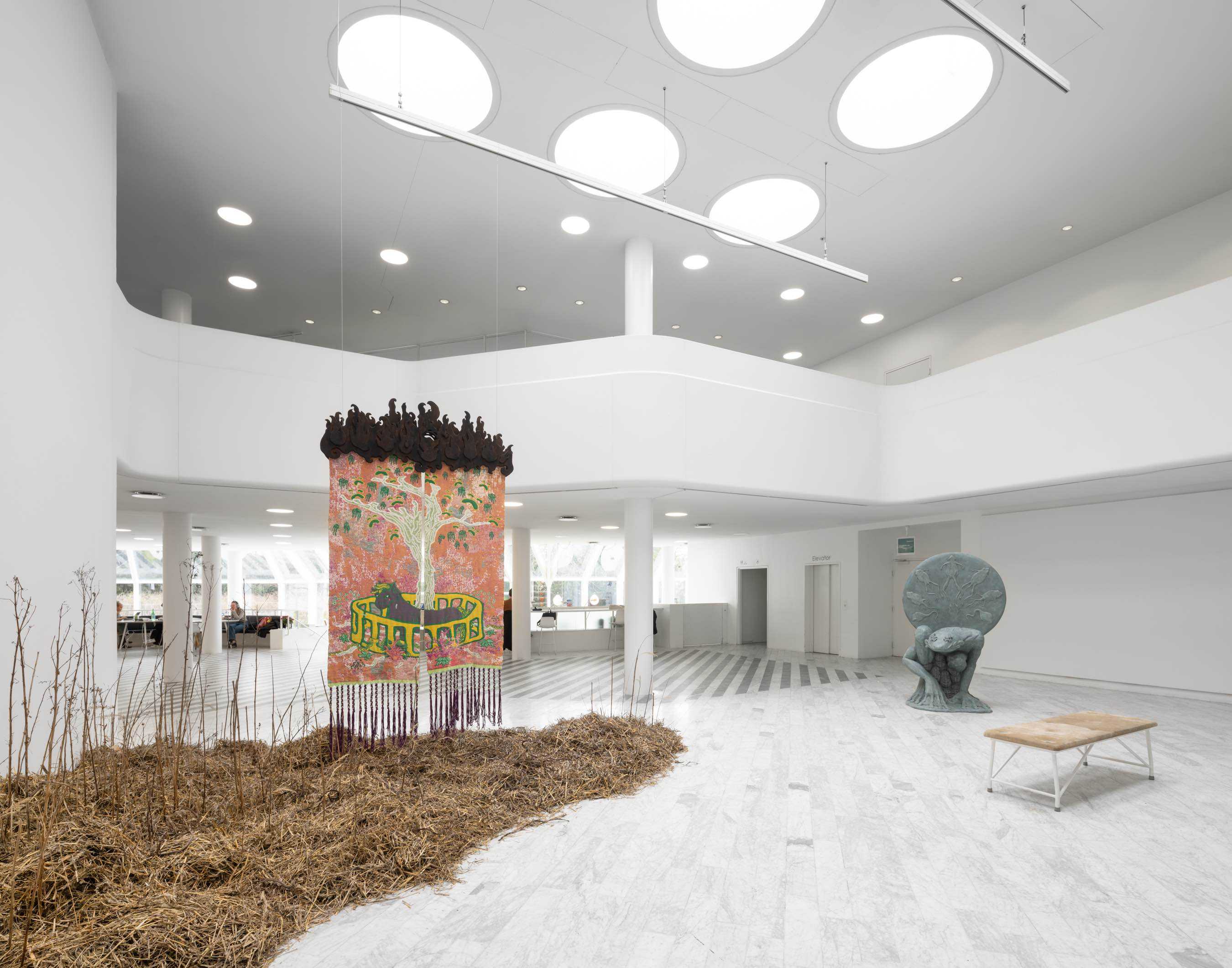 ECO-FAN, Olivia Rode Hvass, Frederik Exner, Installation view, 2024