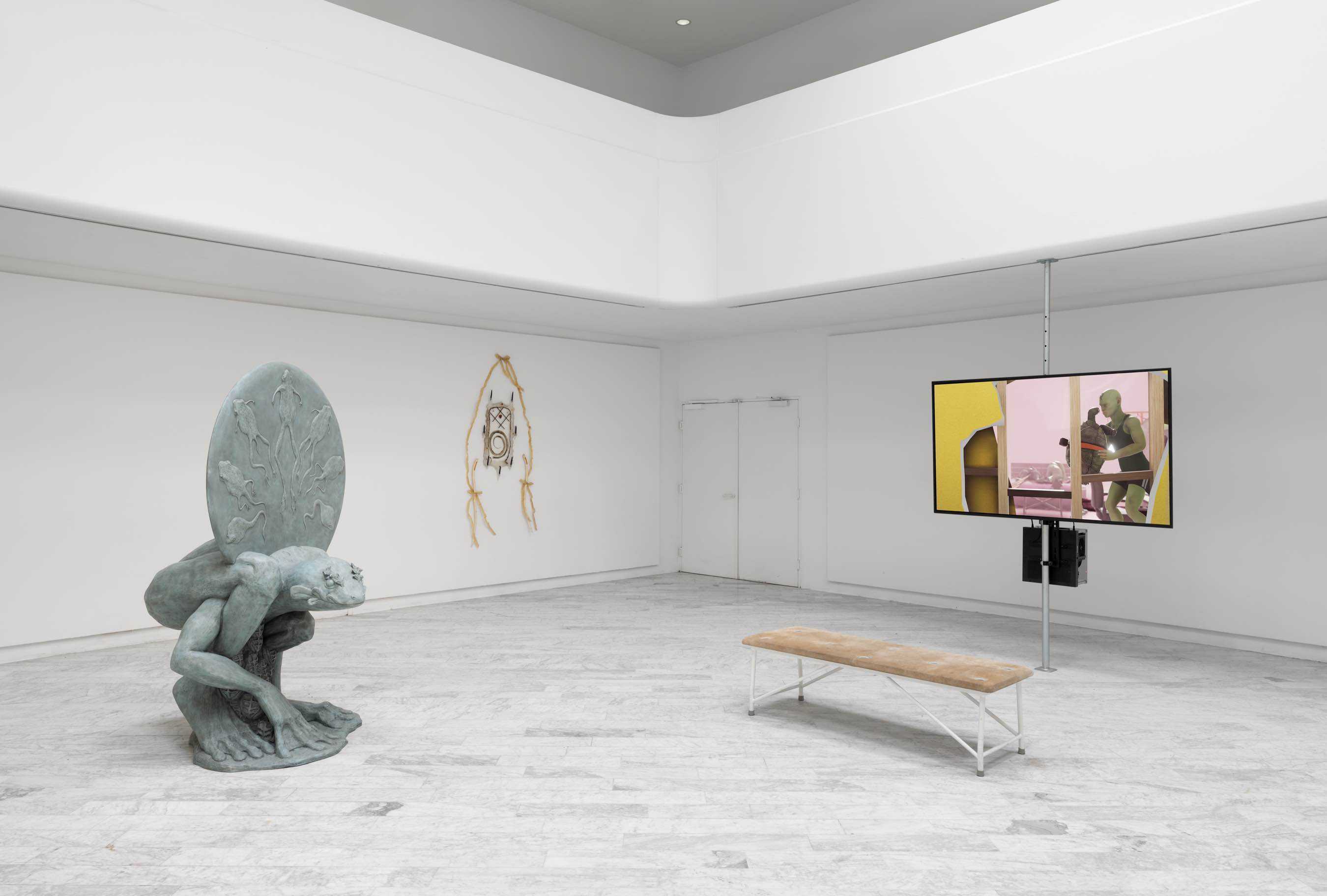 ECO-FAN, Frederik Exner, Ava Samii, Theo Triantafyllidis, Installation view, 2024