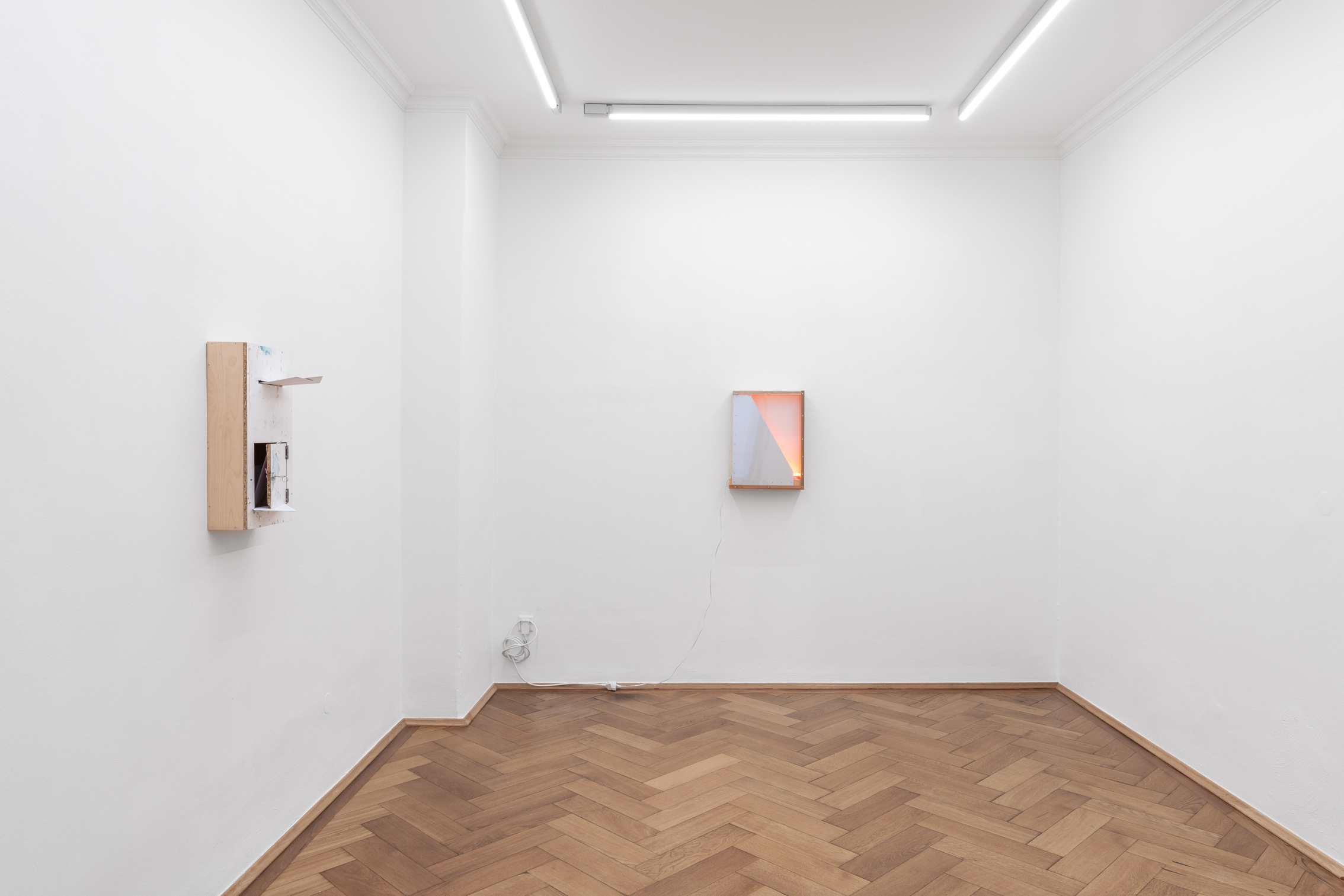 Installation view, Patrick Ostrowsky: unrest, 2024, Britta Rettberg Munich.