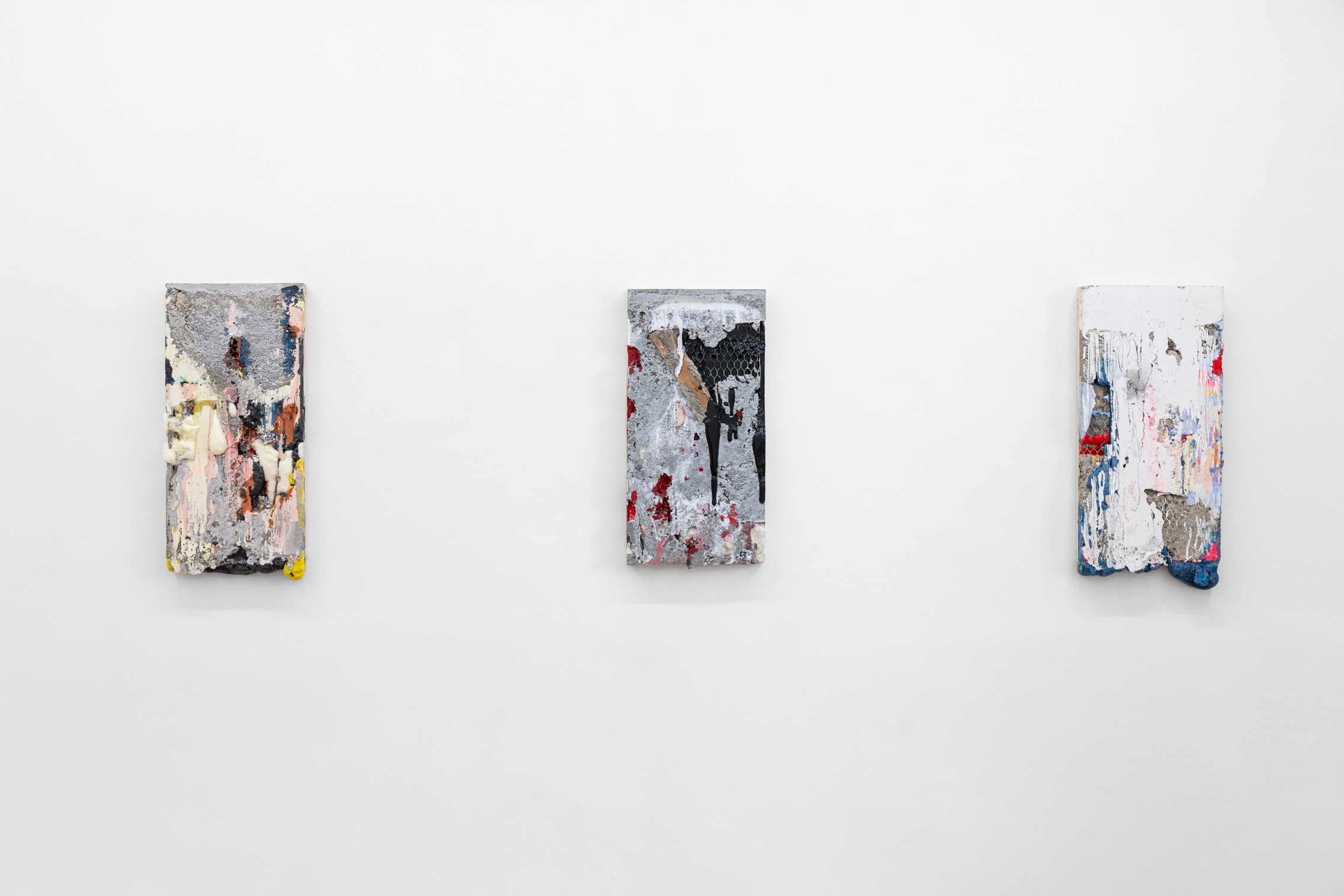 Installation view, Patrick Ostrowsky: unrest, 2024, Britta Rettberg Munich.