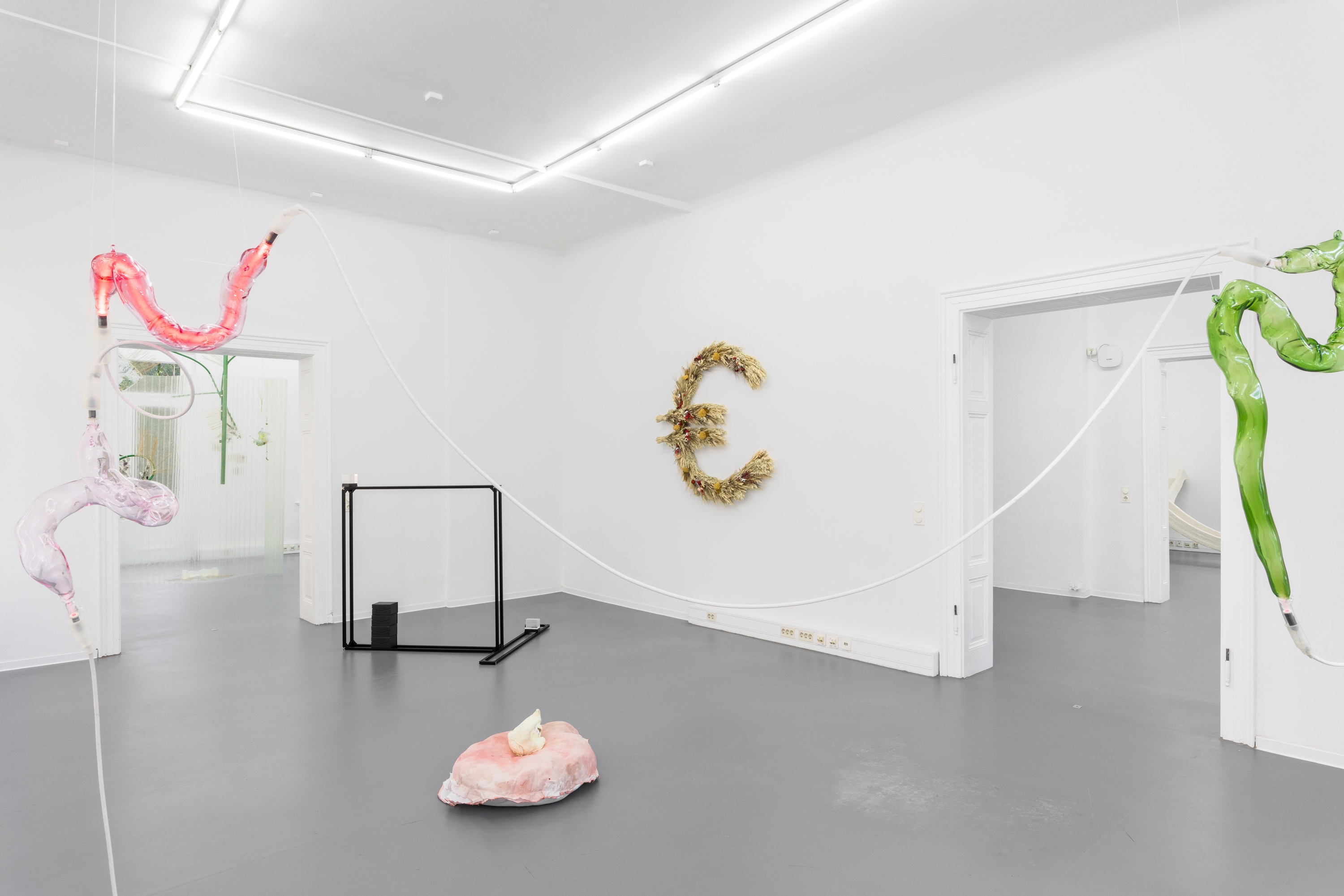 zero is the moon, exhibition view © 2024 nova space of Bauhaus-Universität Weimar, courtesy of the artist, photo: Jannis Uffrecht