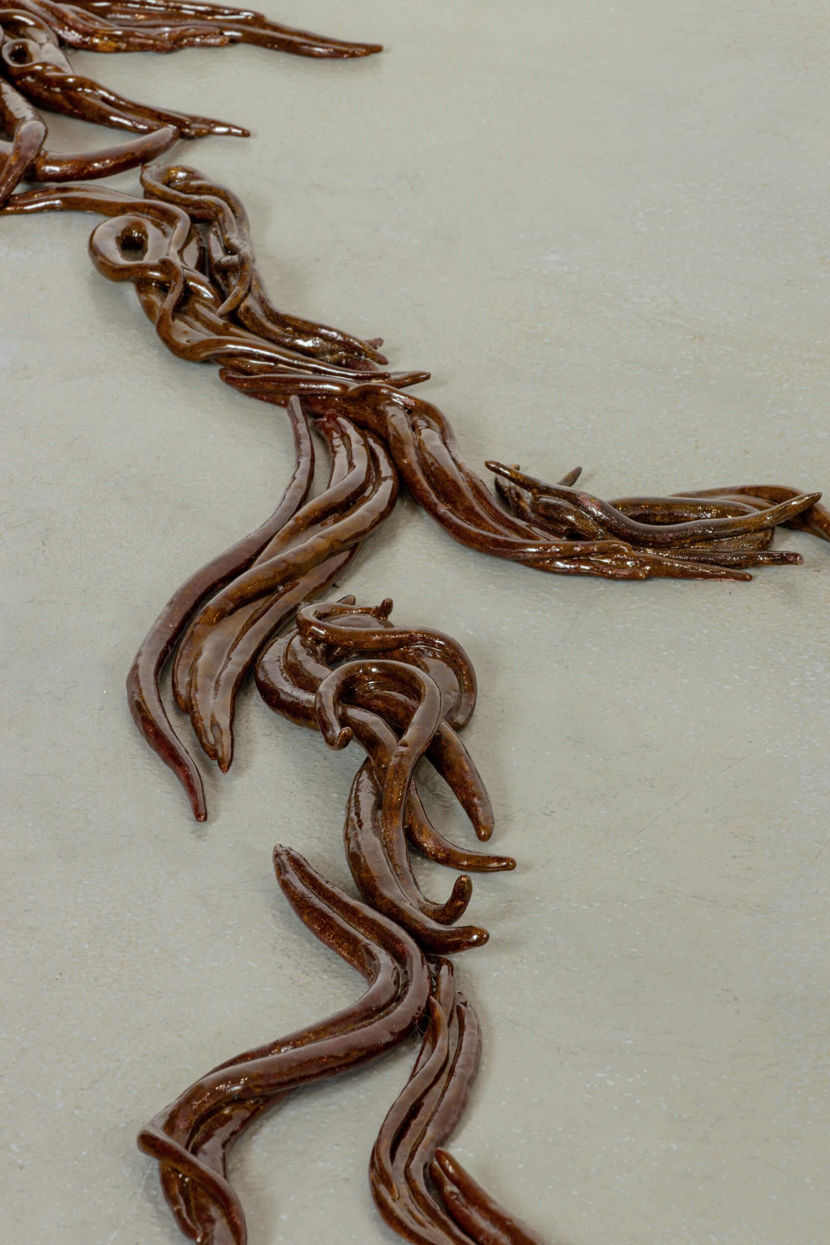 Heartworm / ceramics, 2023/2024