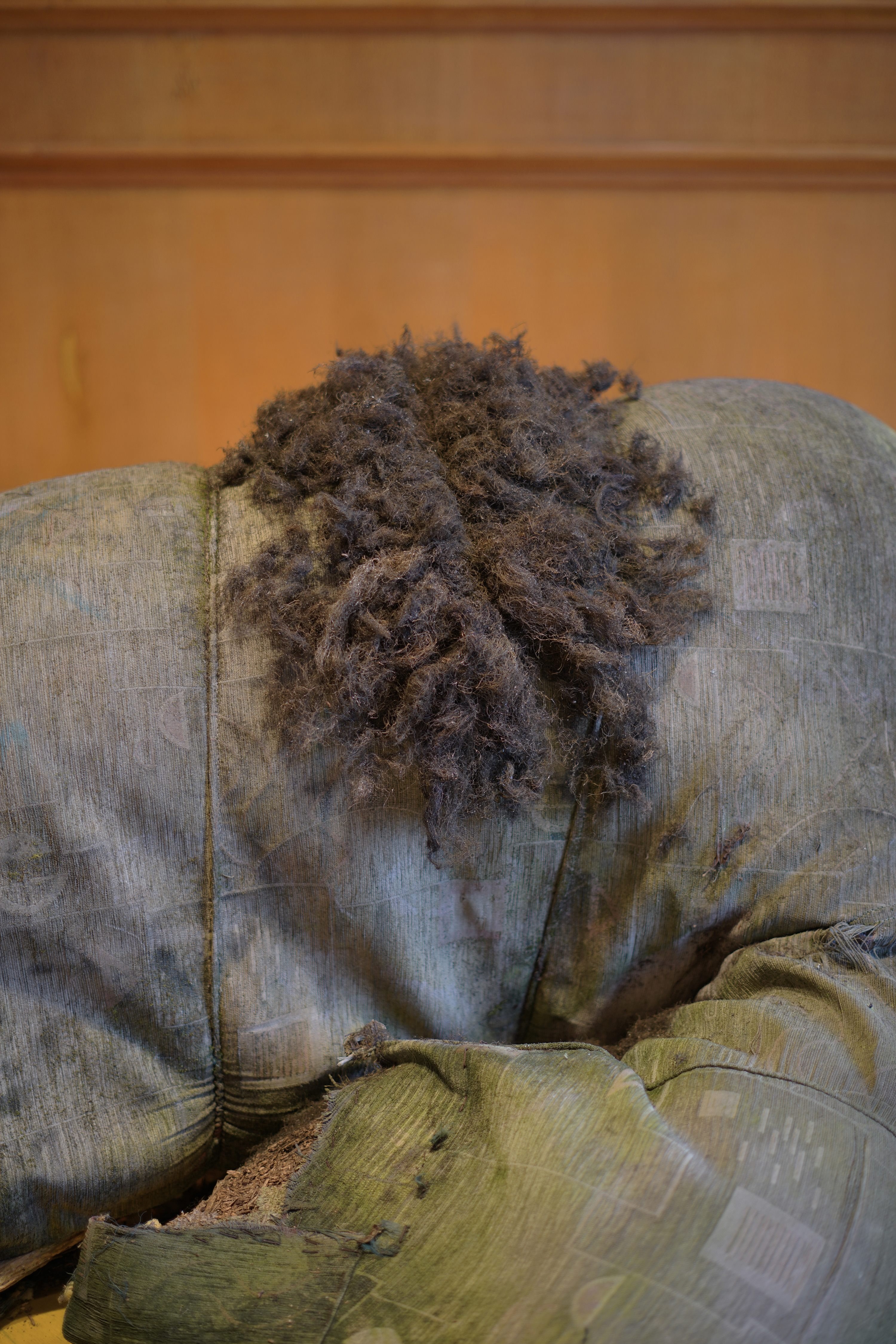 Marek Wodzisławski, post-design - degraded functional items, lichen, 2024