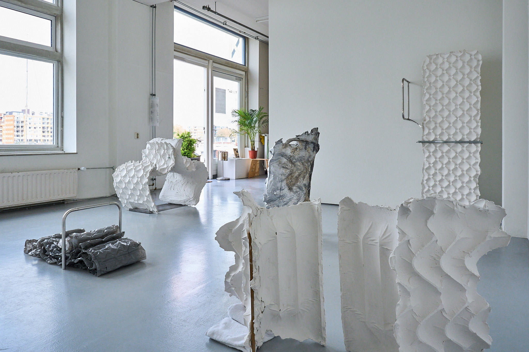 Nora Aurrekoetxea Etxebarria, I am a body in a body of air, installation views and details, photograph by Chun-Han Chiang, P/////AKT, 2024