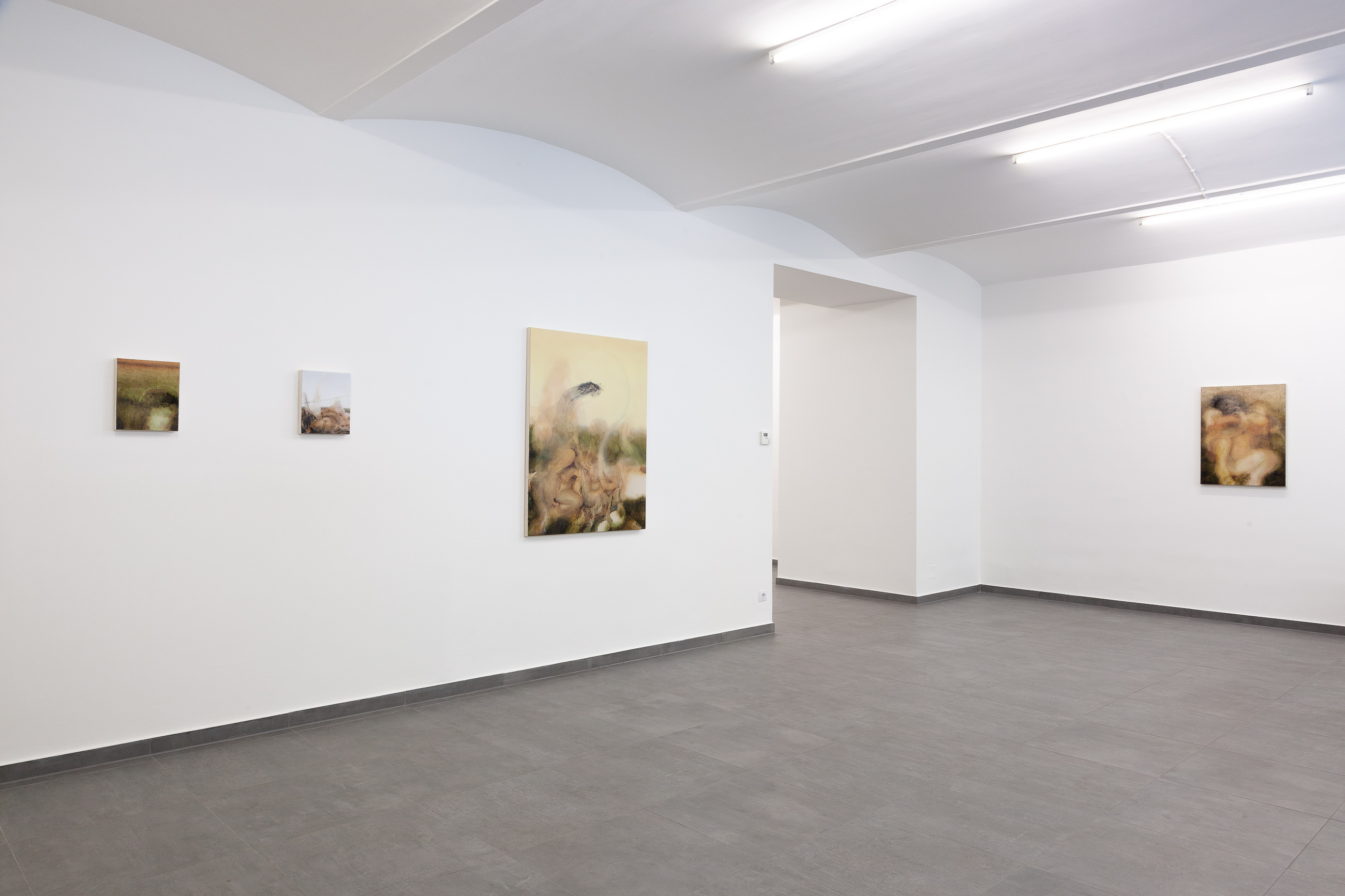 Installation view - Burning Lairs - Giuseppe Francalanza