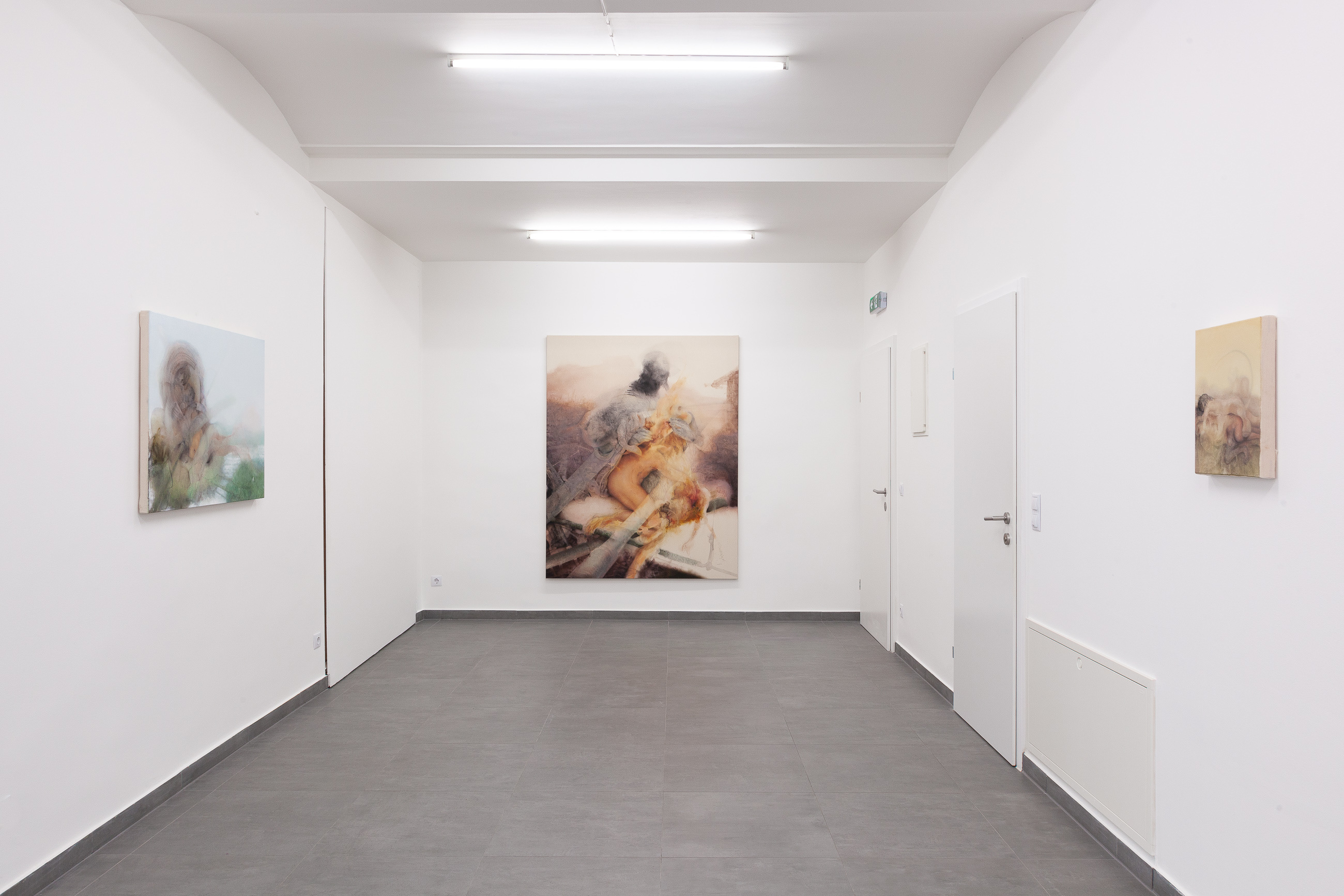 Installation view - Burning Lairs - Giuseppe Francalanza