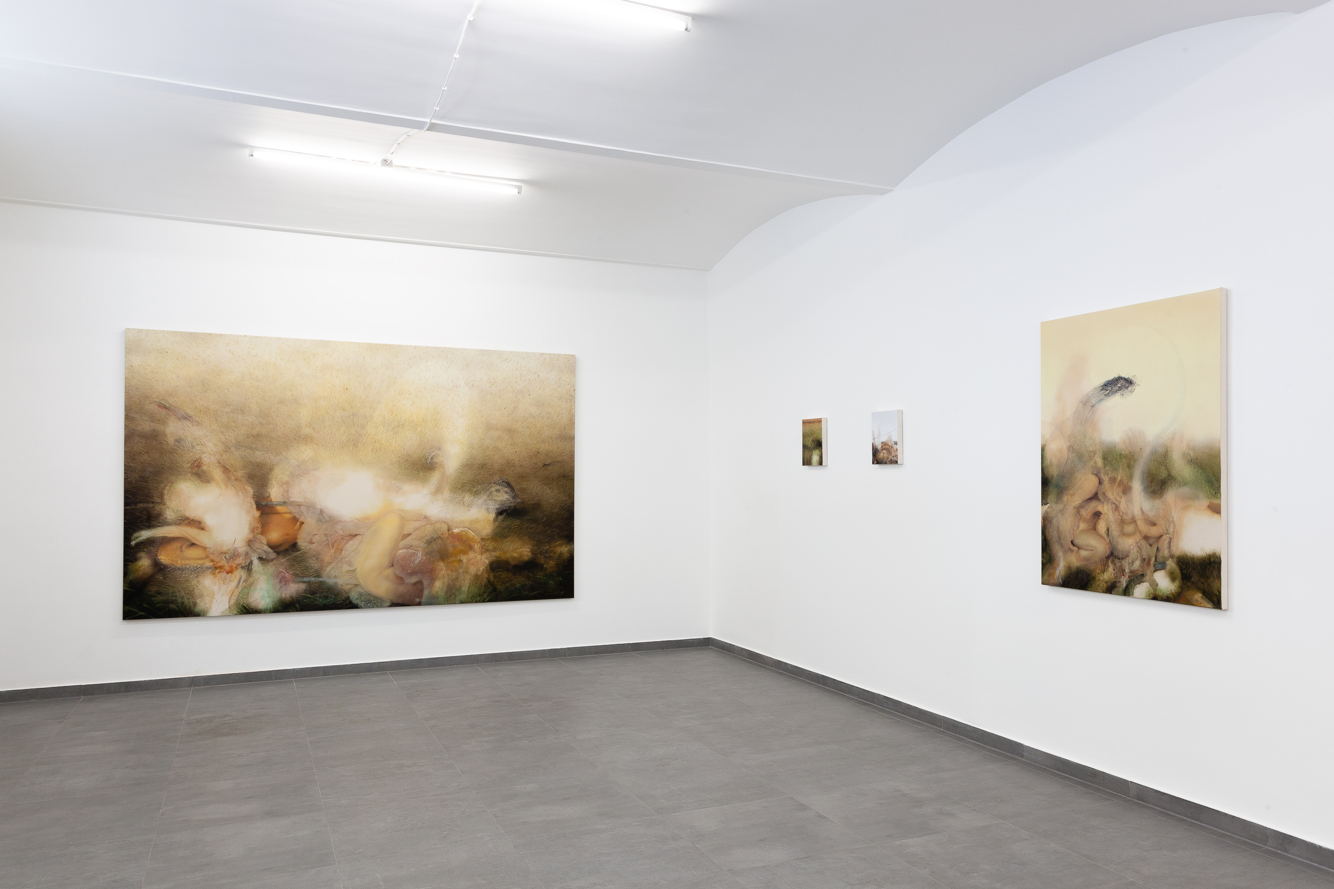 Installation view - Burning Lairs - Giuseppe Francalanza