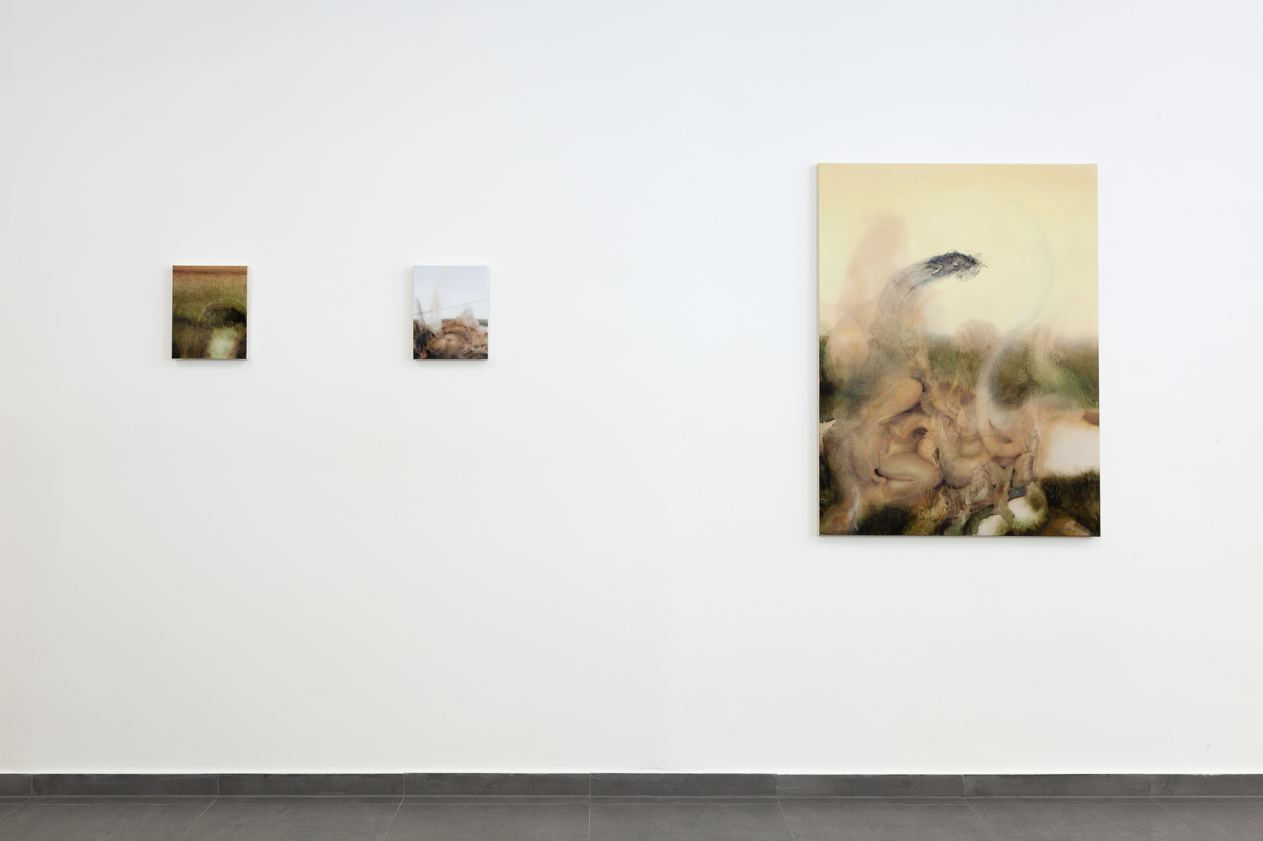 Installation view - Burning Lairs - Giuseppe Francalanza