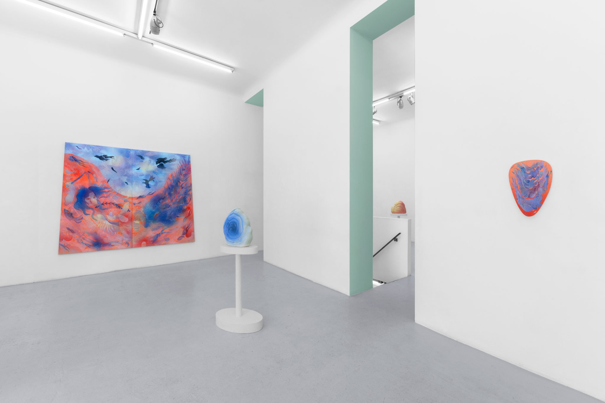 Bea Bonafini, Luminescence. Installation view at Renata Fabbri, Milano, 2024. Ph.: Mattia Mognetti.