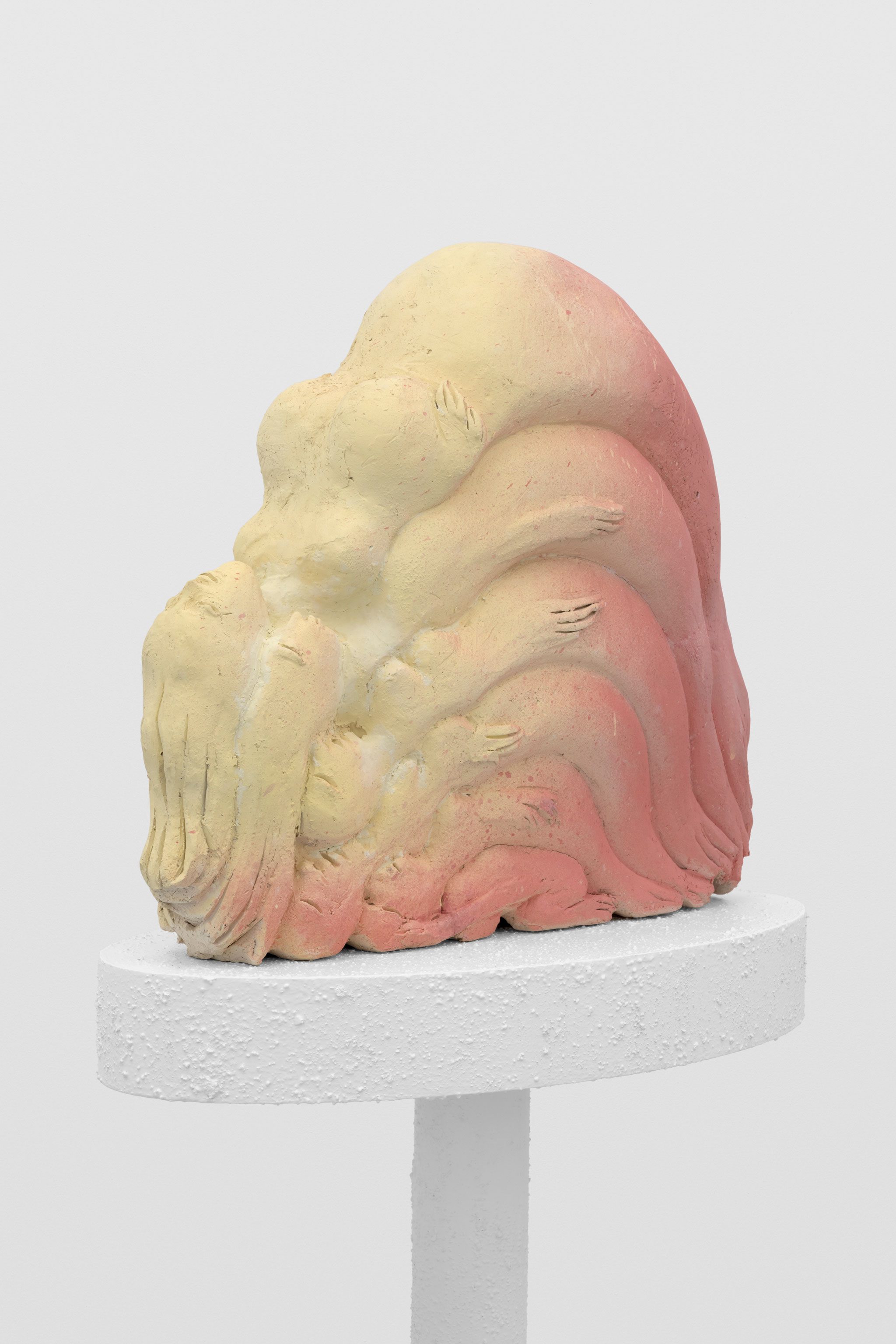 Bea Bonafini, Eukarya, 2024. Glazed ceramic, 46x41x17cm. Courtesy of the artist and Renata Fabbri, Milano. Ph.: Mattia Mognetti.