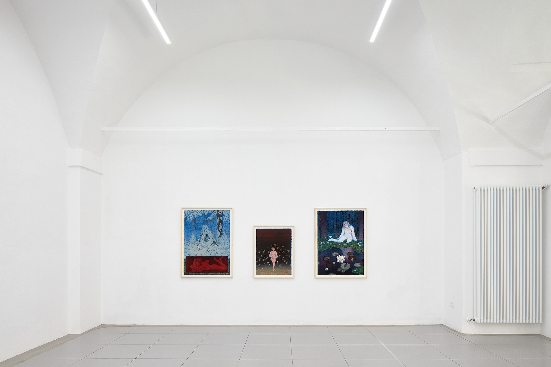 Oda Iselin Sønderland, "Elsker" installation view.