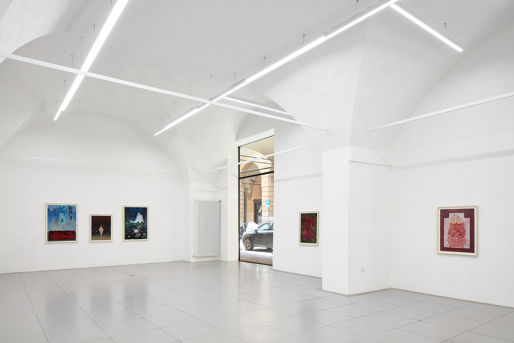 Oda Iselin Sønderland, "Elsker" installation view.