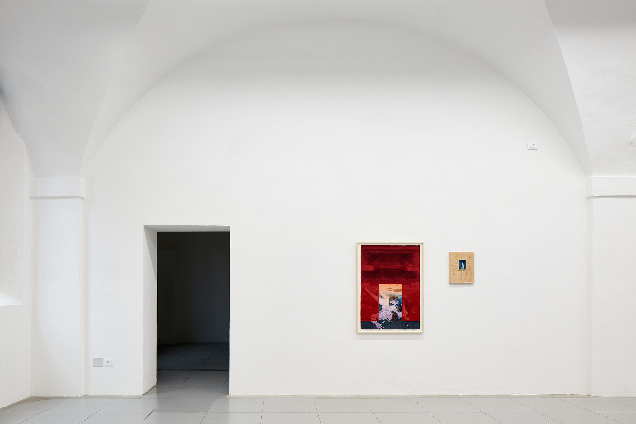 Oda Iselin Sønderland, "Elsker" installation view.