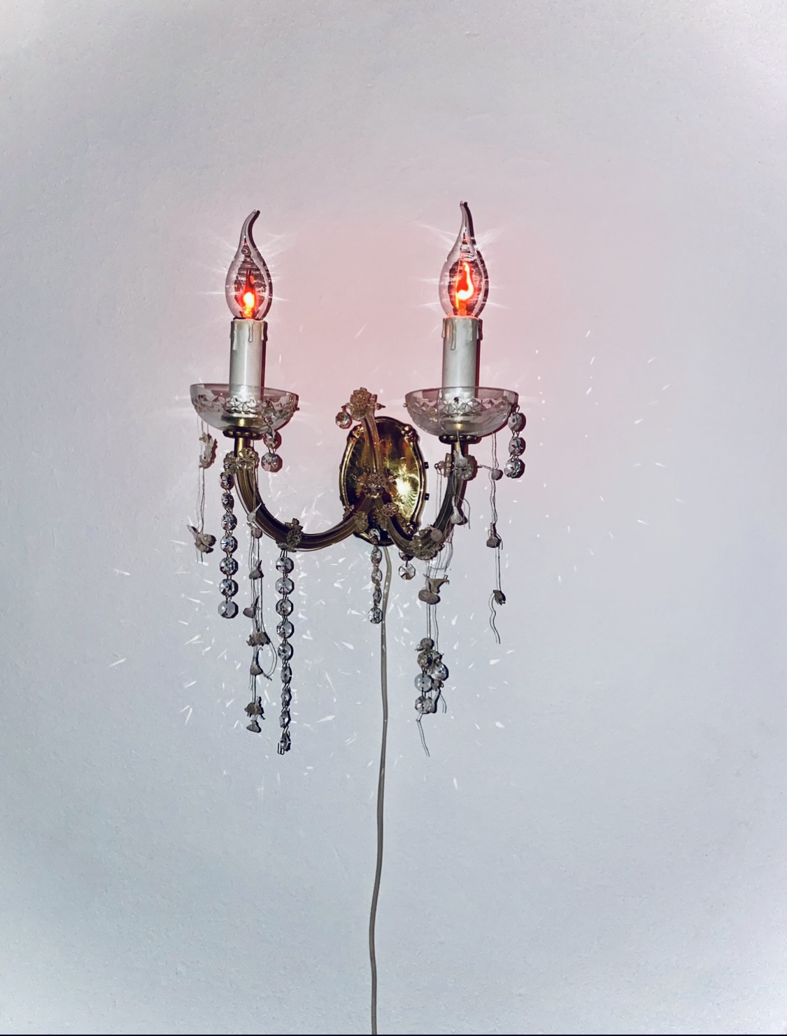 Detail Light of my life I (2024), Special Island, Natalie Price Hafslund, mauer, 2024 Foto: Stefanie Humbert
