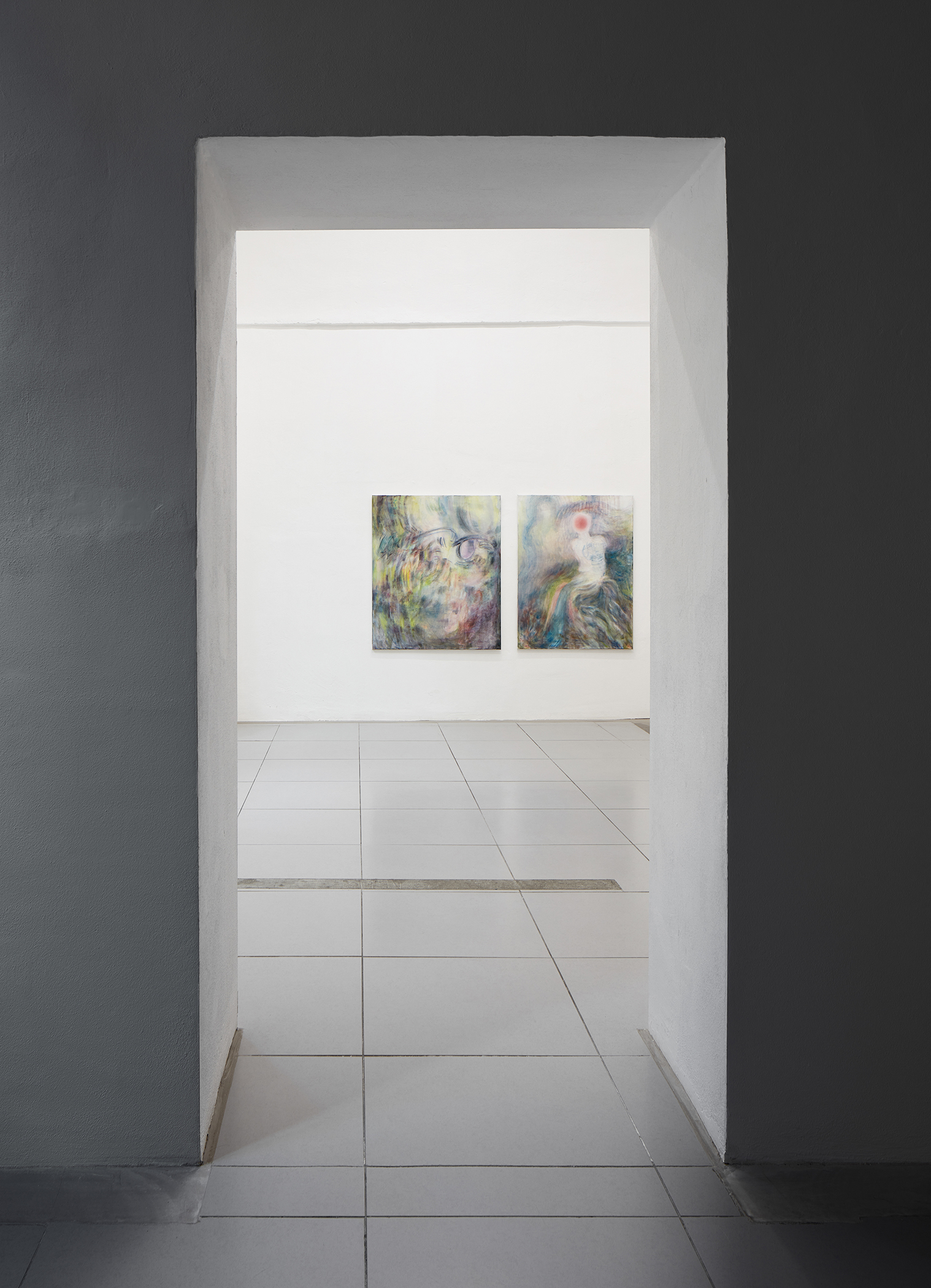 Naeun Kang, "With Our Faces This Close" installation view.