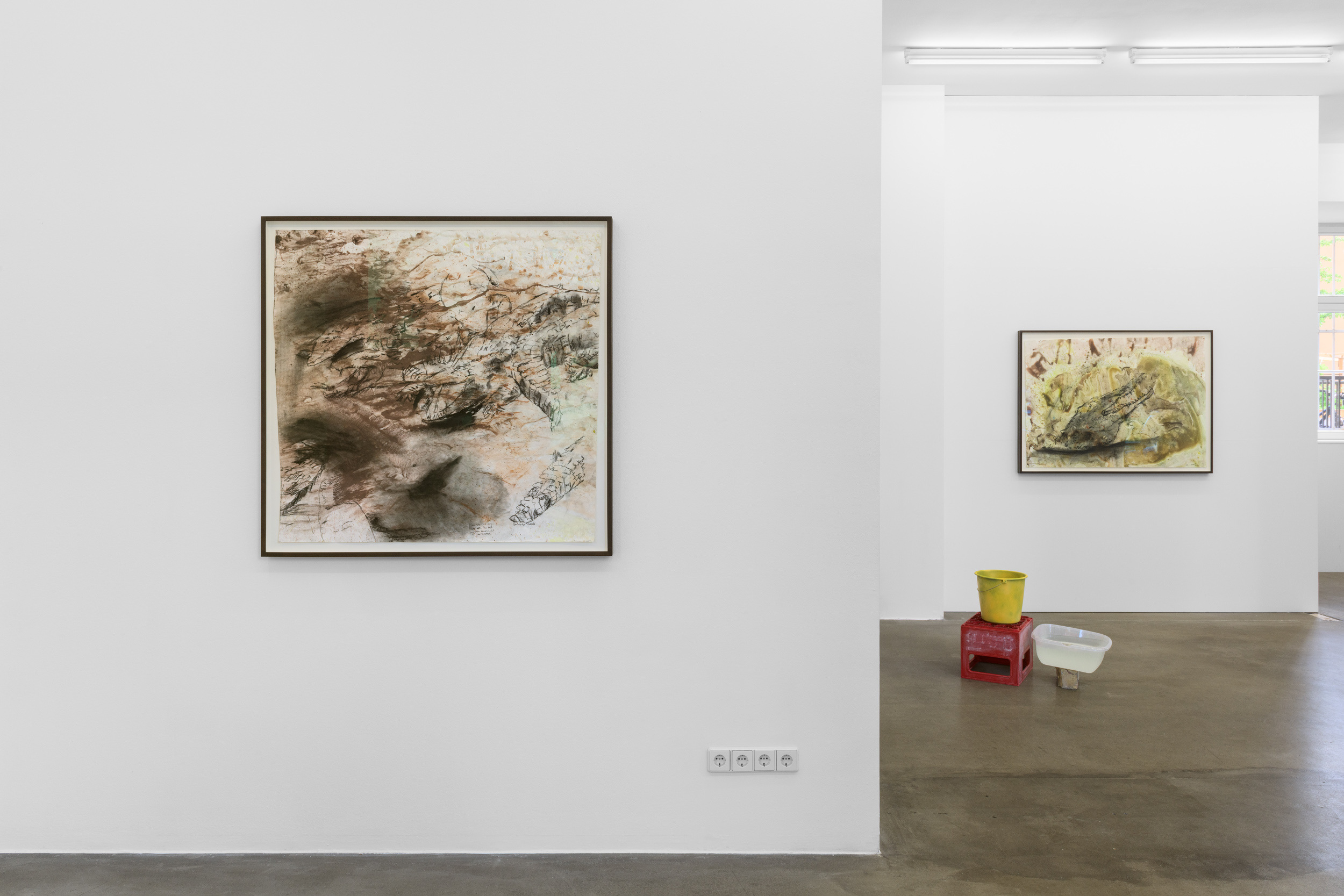 Helena Uambembe, On the site of the Okavango, installation view