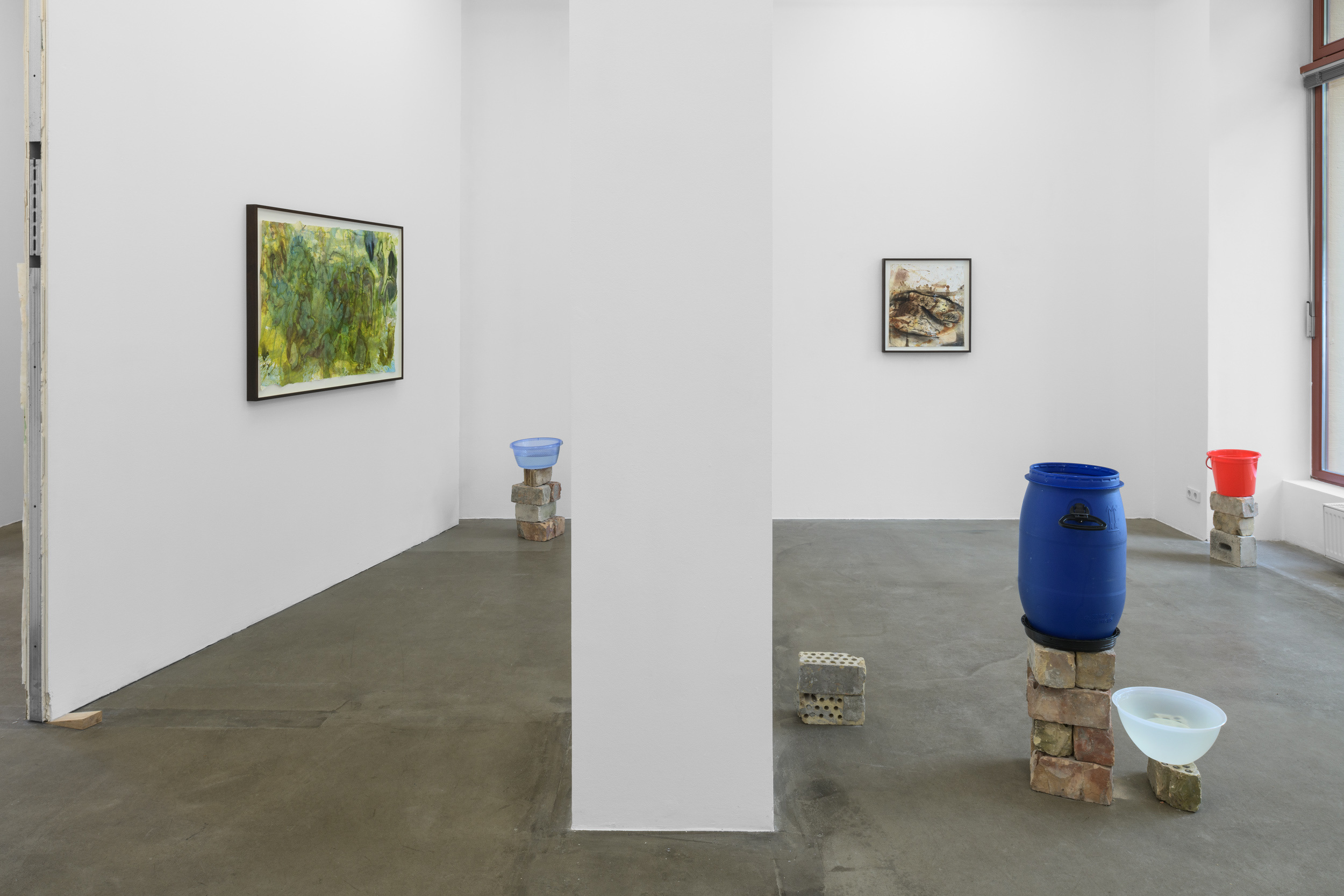 Helena Uambembe, On the site of the Okavango, installation view
