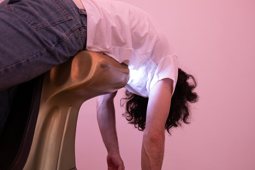 Performance view, 2024 courtesy the artist and EIGEN + ART Lab.