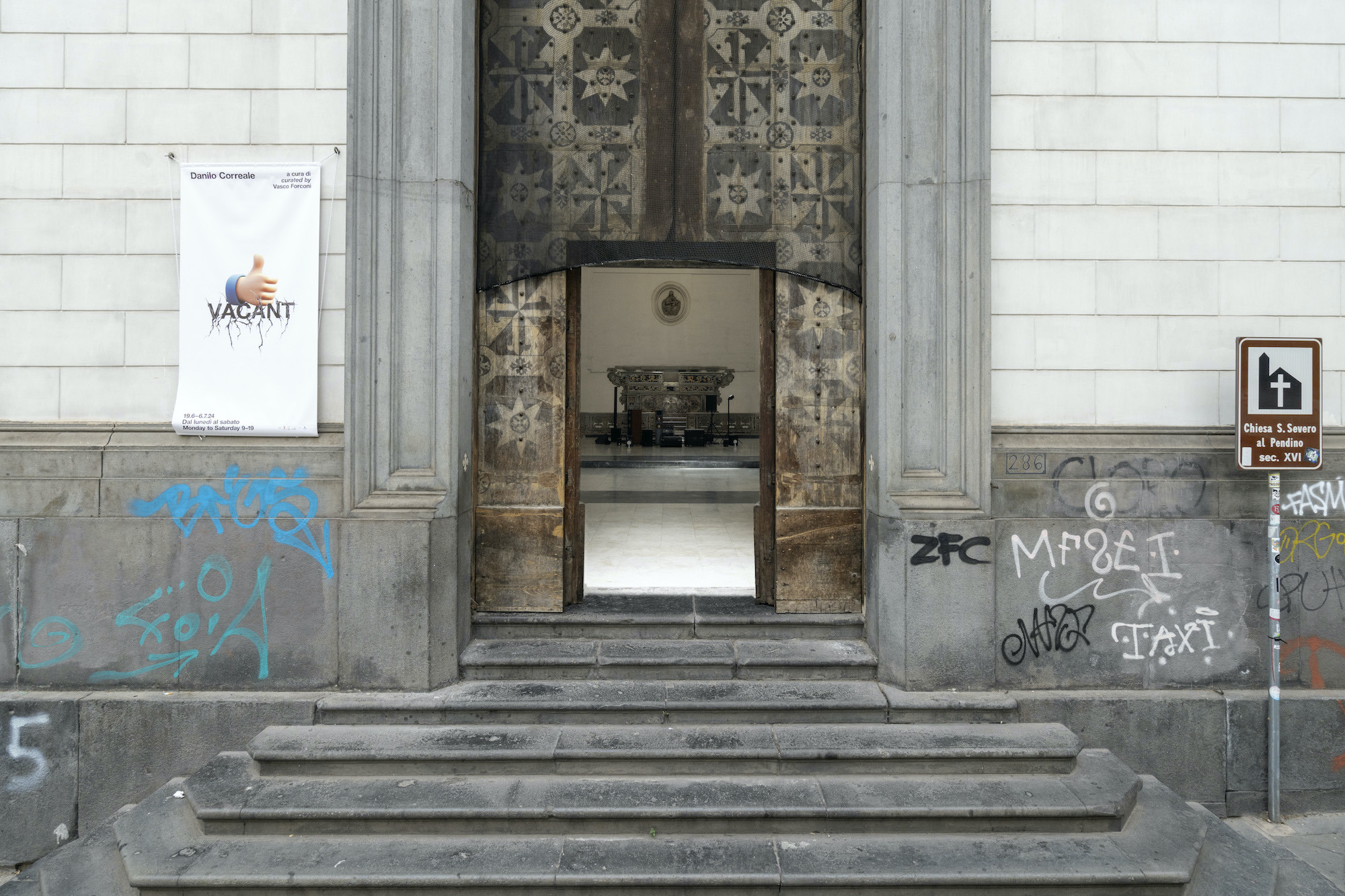 Danilo Correale, VACANT, installation view, ph Amedeo Benestante