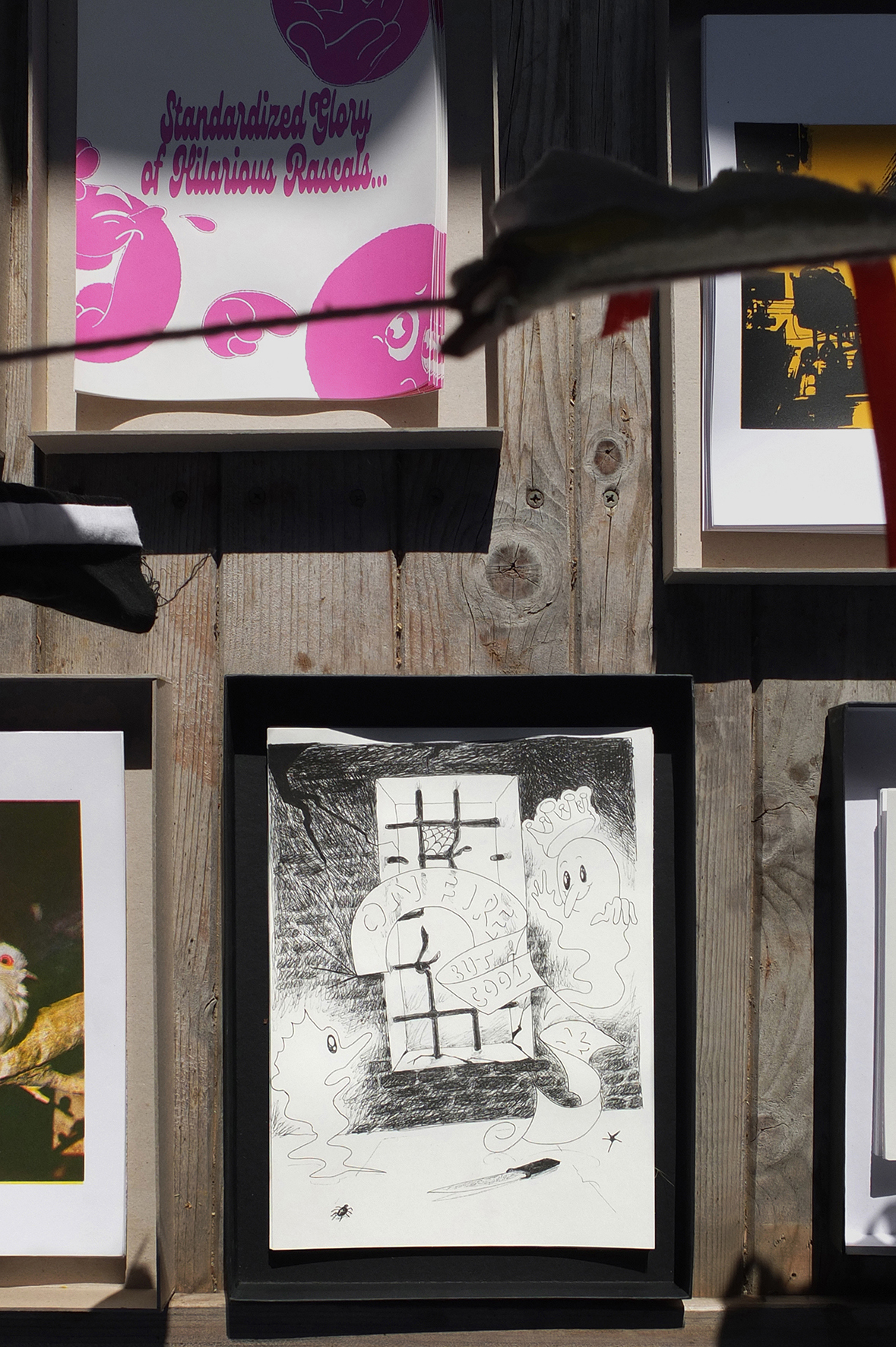 Linus Weber, untitled, 2024, single-color RISO print on Hahnemühle paper (edition of 20), 29,7 x 21 cm