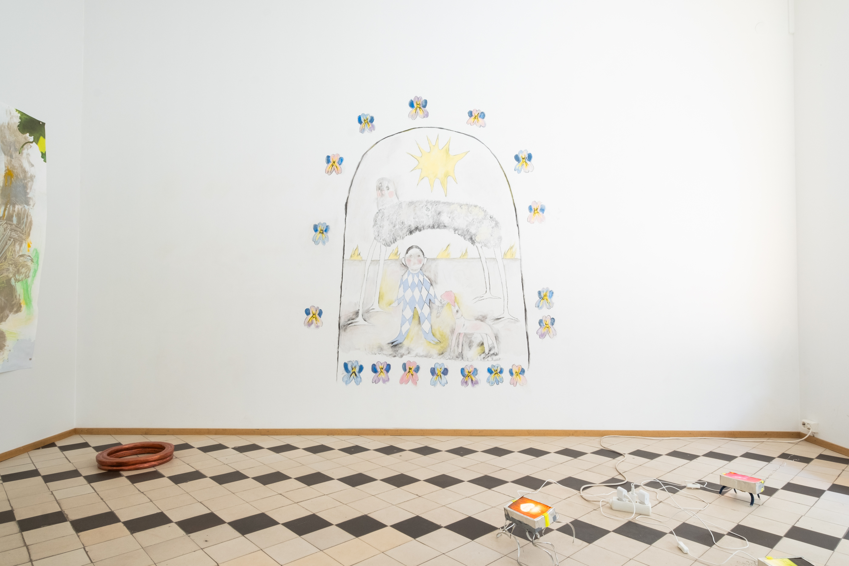 Energy Scavengers, installation view. Lou Gallery, Helsinki. Image: Inari Sandell.