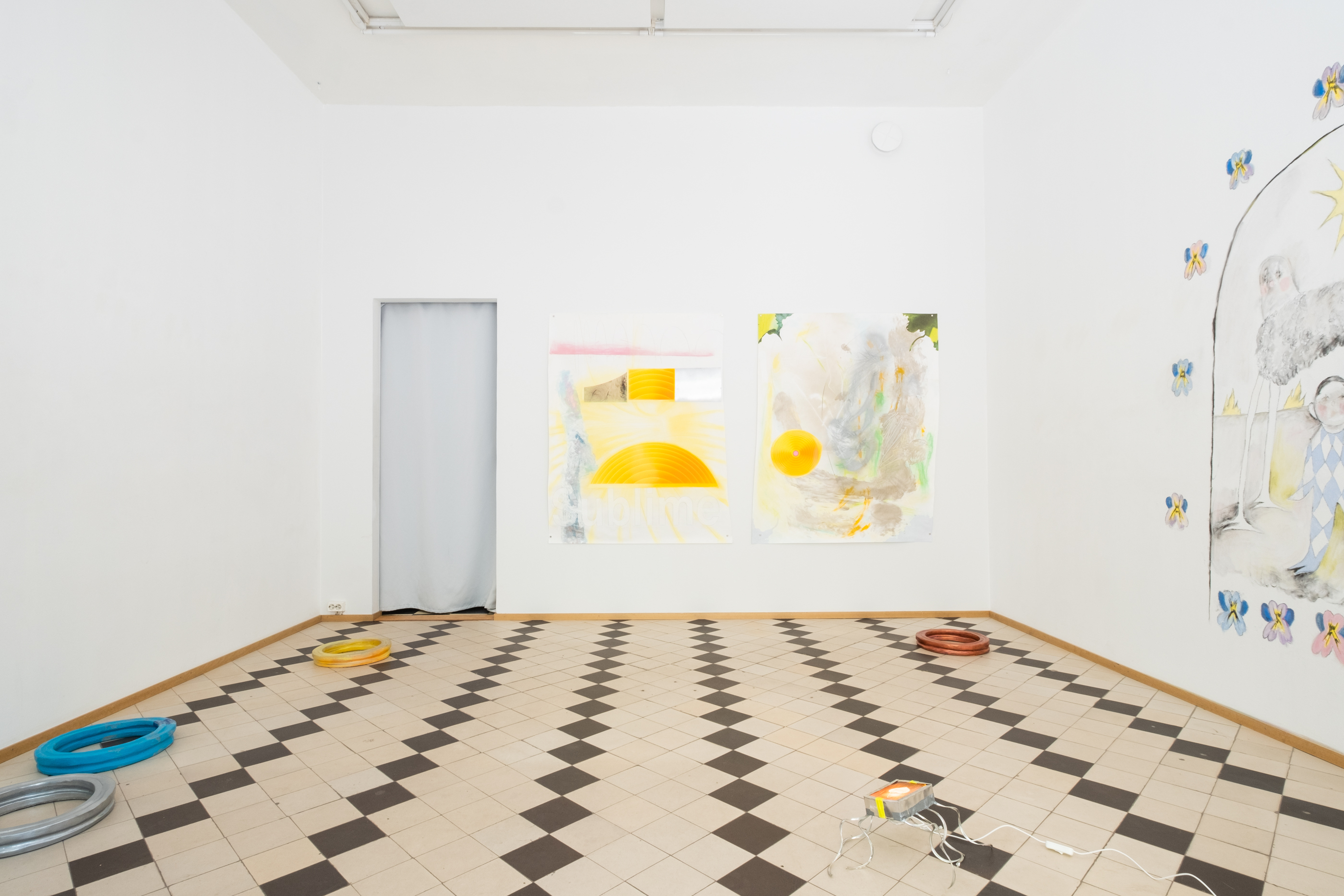 Energy Scavengers, installation view. Lou Gallery, Helsinki. Image: Inari Sandell.