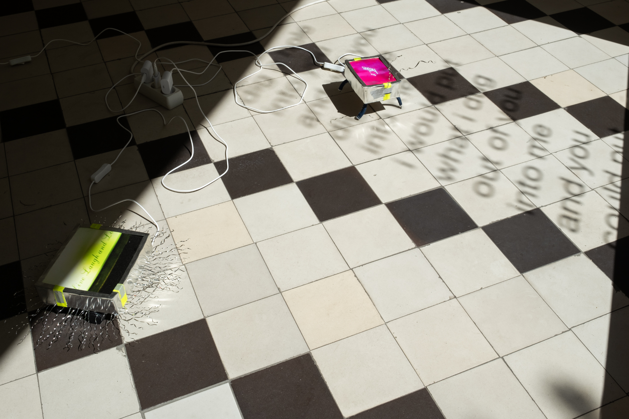 Energy Scavengers, installation view. Lou Gallery, Helsinki. Image: Inari Sandell.