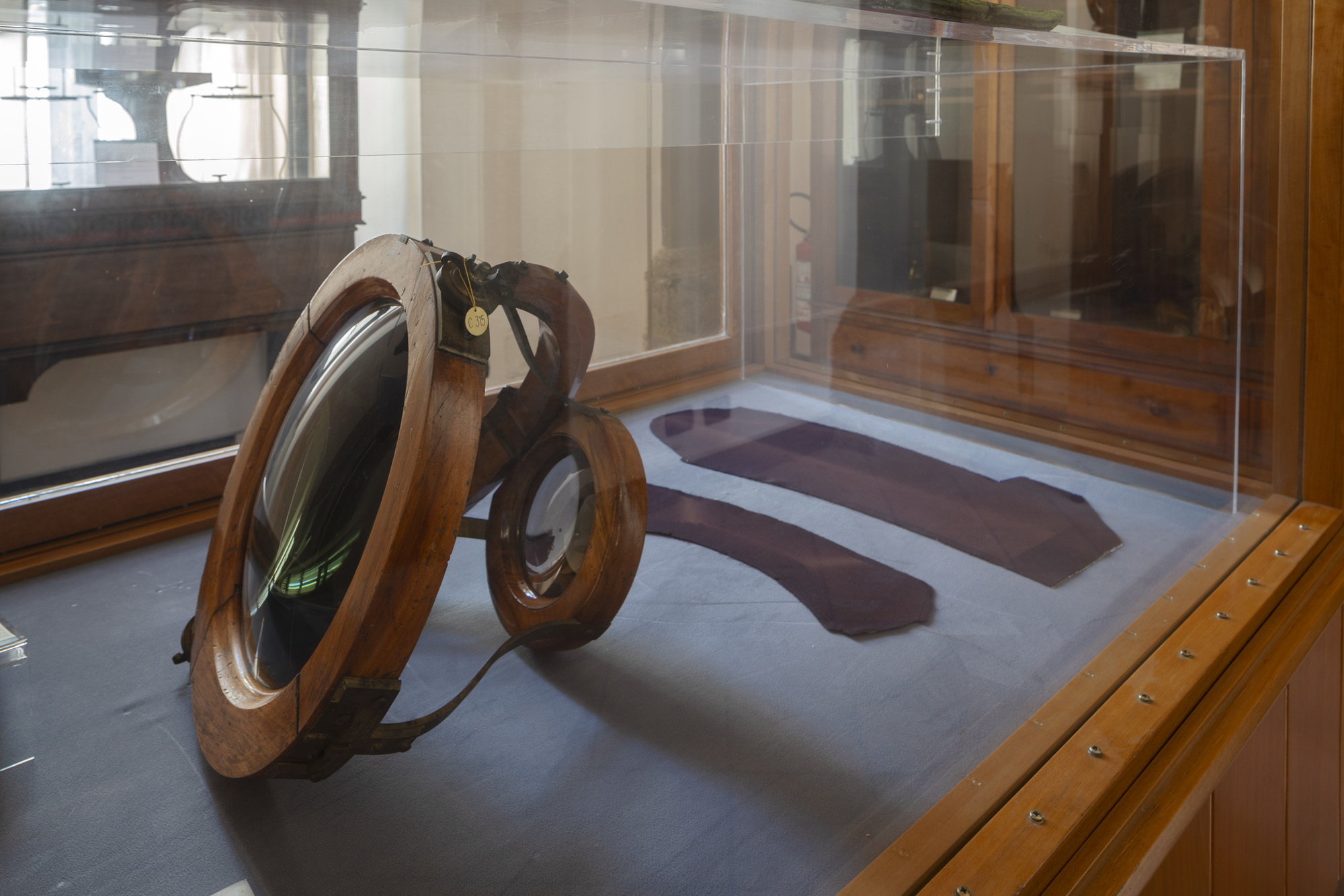 Ona Juciūtė, A Great Variety of Habits, 2024, sun bleached textile. Photo: Maurizio Esposito