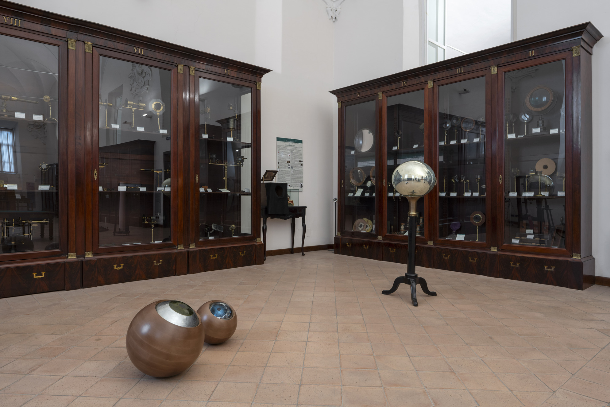 Marta Frėjutė, Untitled (Error), 2024, wood, glass, mixed media. Photo: Maurizio Esposito